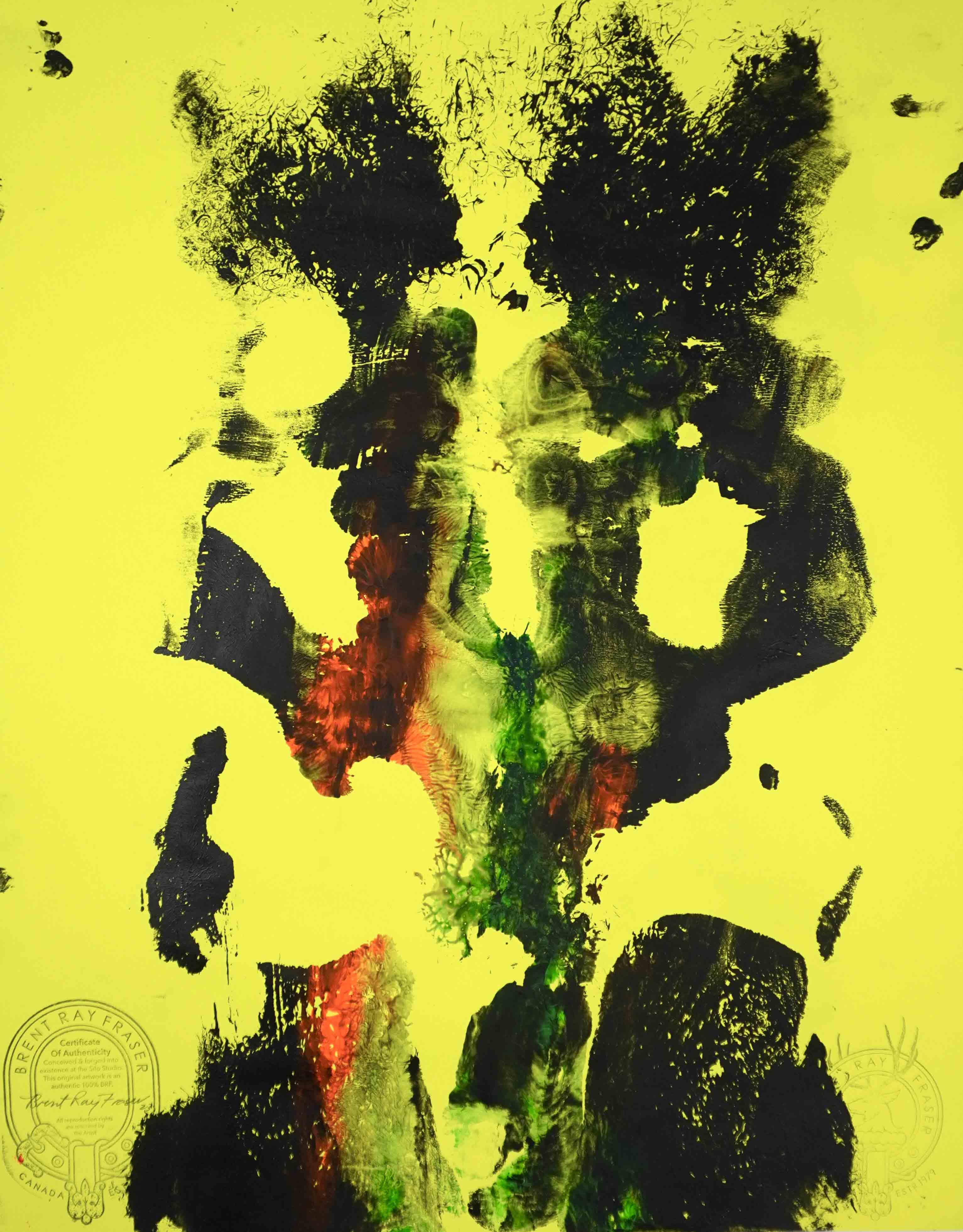 Chromatic Body Study XCII (2024)