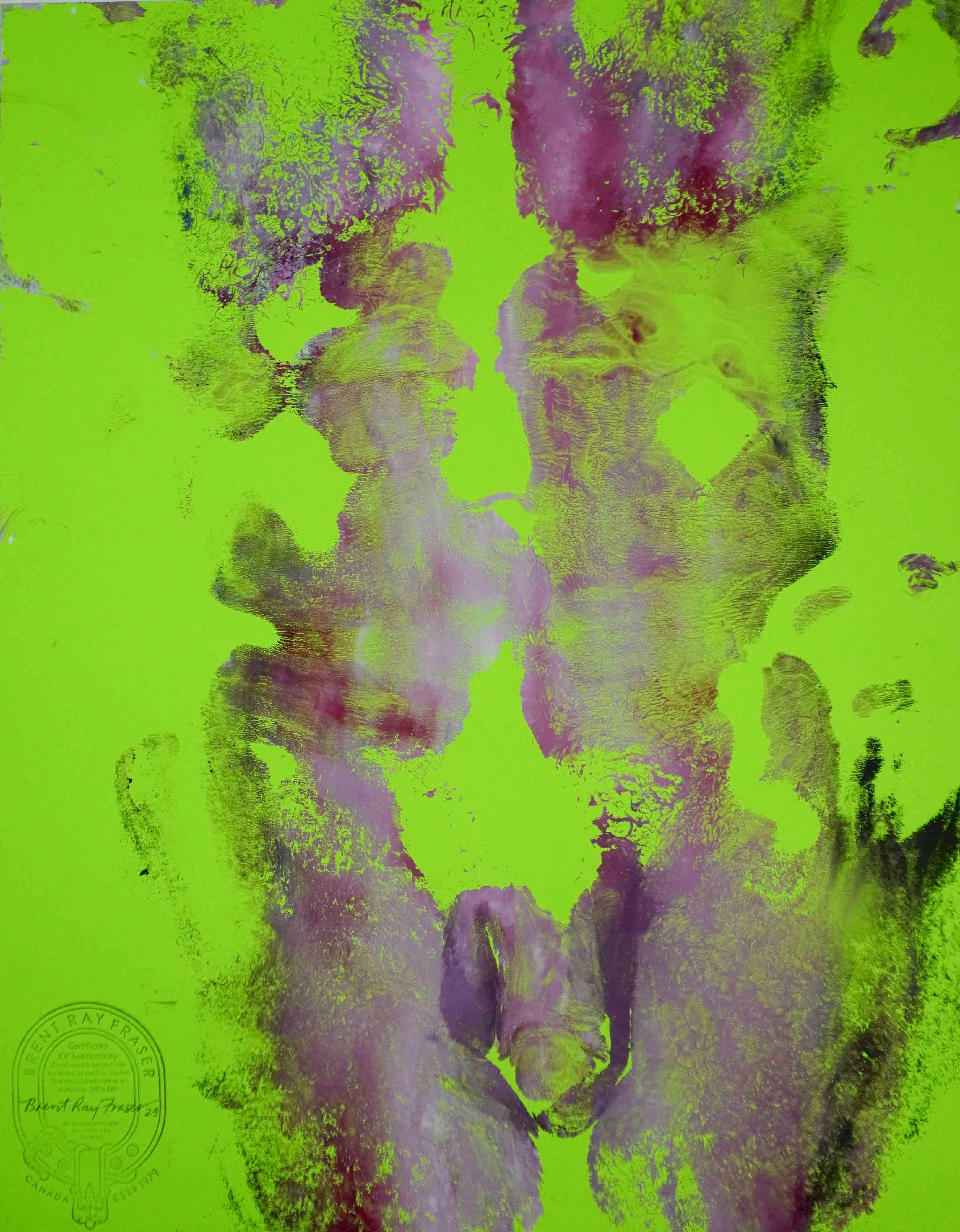 Chromatic Body Study XC (2024)