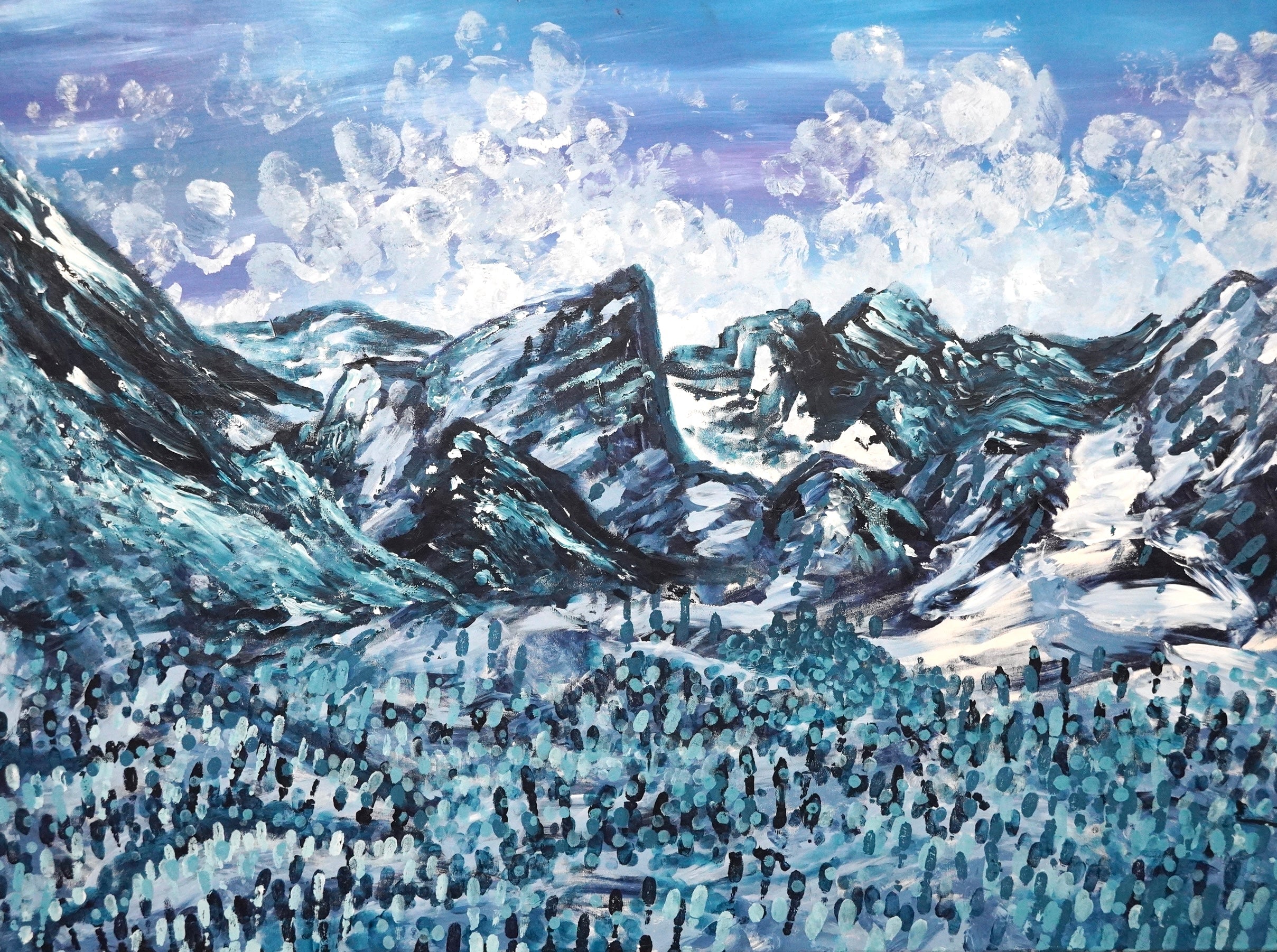 Frostline (Mountain Study Xll) (2025)