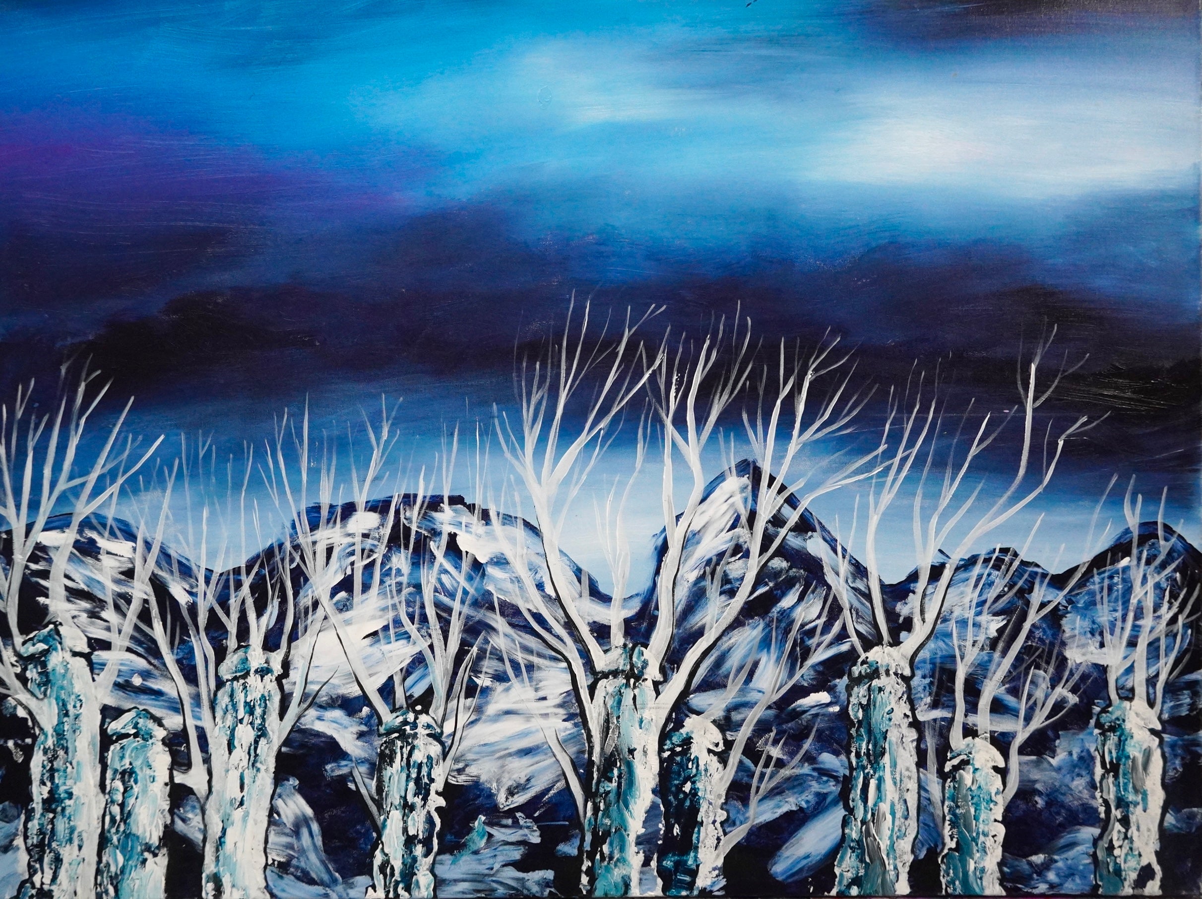 Blue Silence (Tree Study lll)