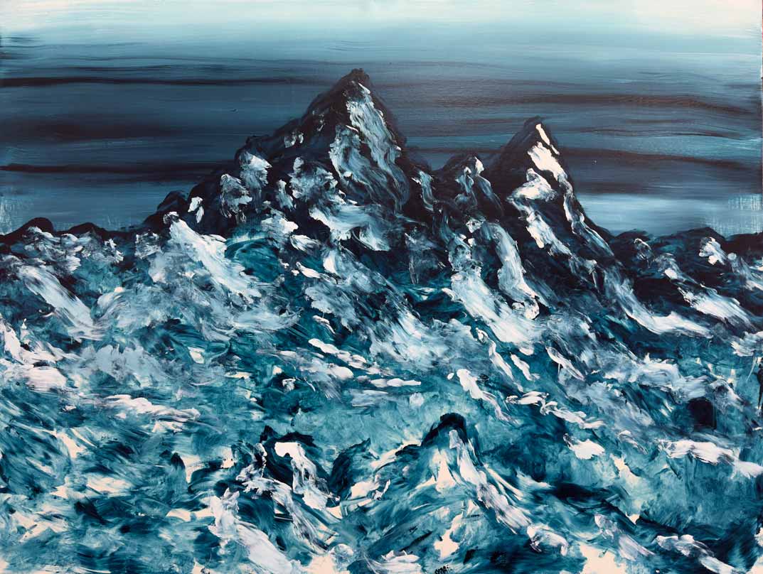 Glacial Ridge (Mountain Study Vll)