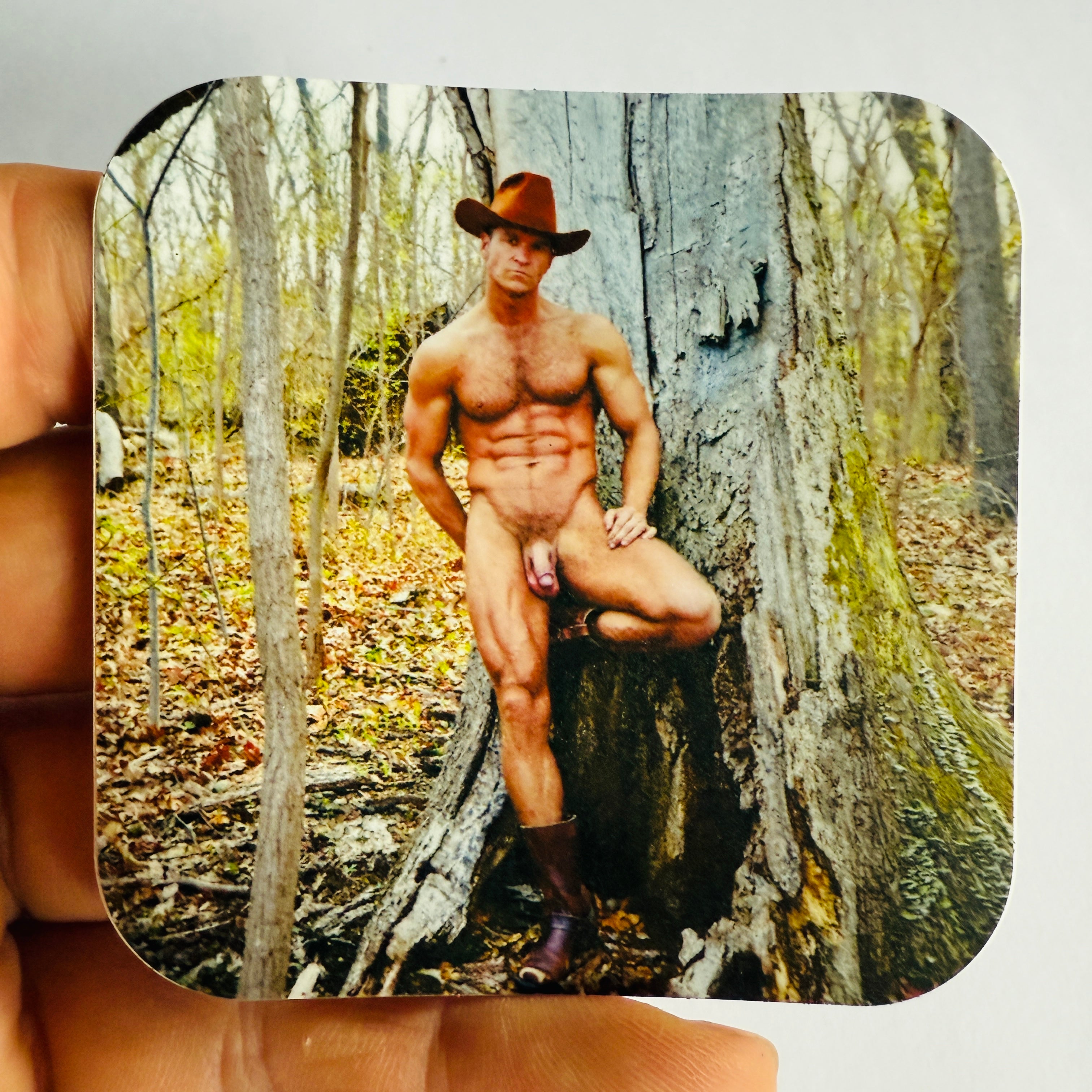 Cowboy Brent In Forest
