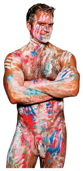 Painted Brent Torso