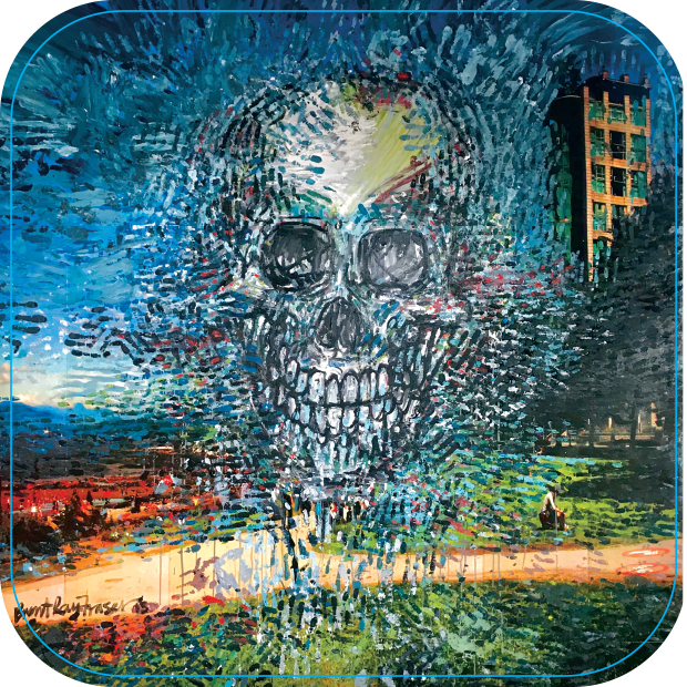 English Bay Skull