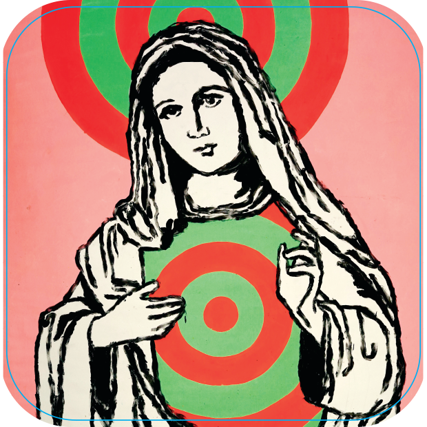 Virgin Mary Target (Johns Study)