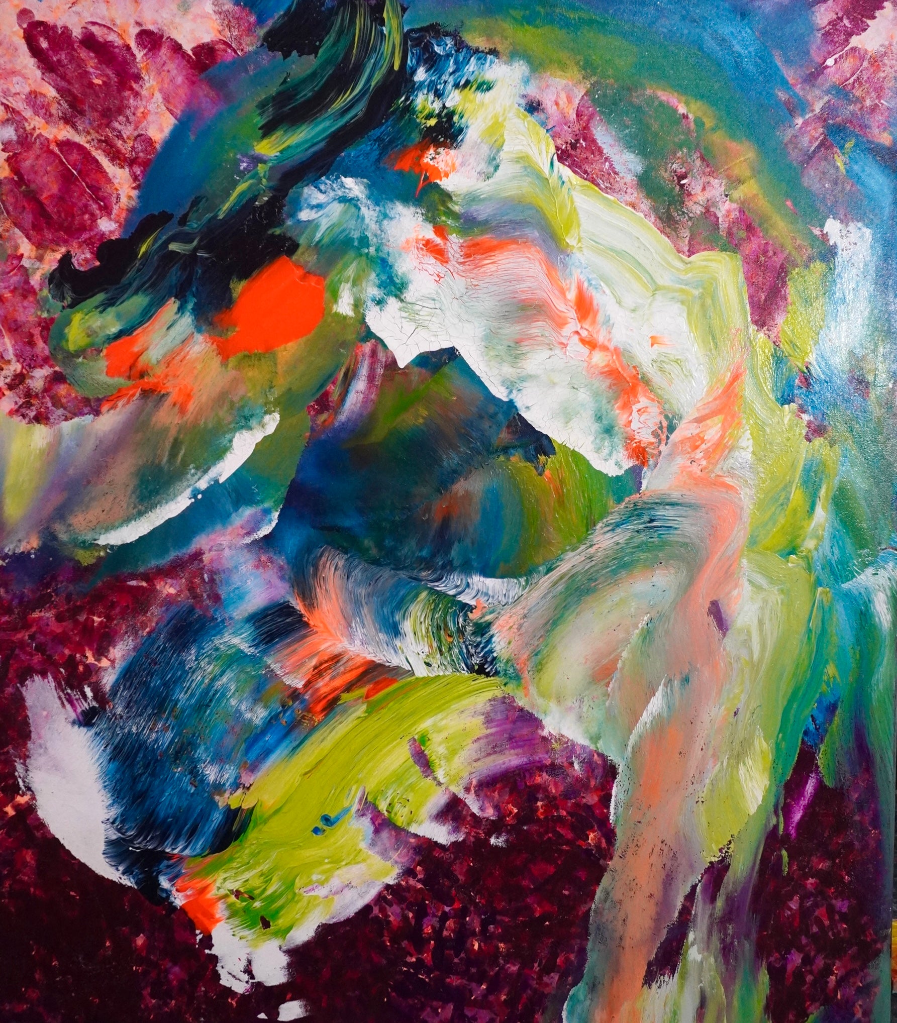 Color Collision (Abstract Study XLlV) (2026)