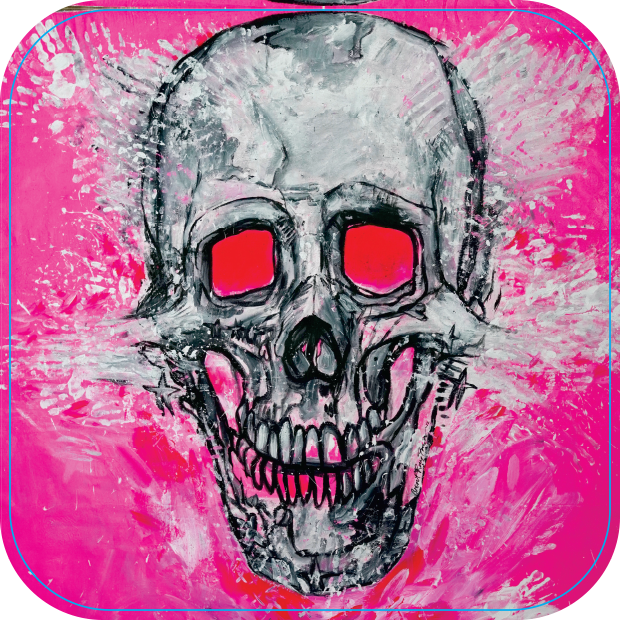 Pink Skull