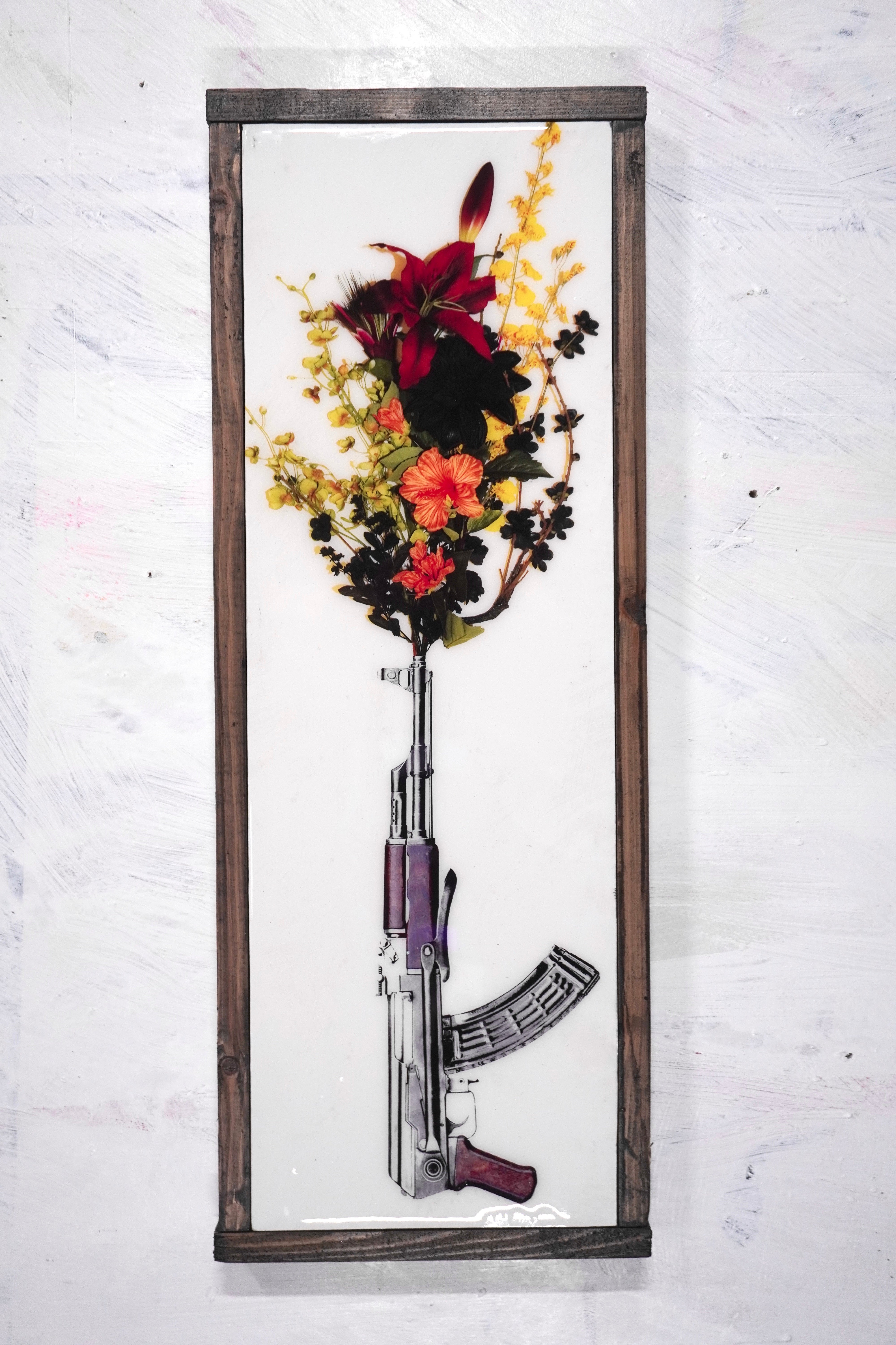 Floral Gun Bouquet Vll