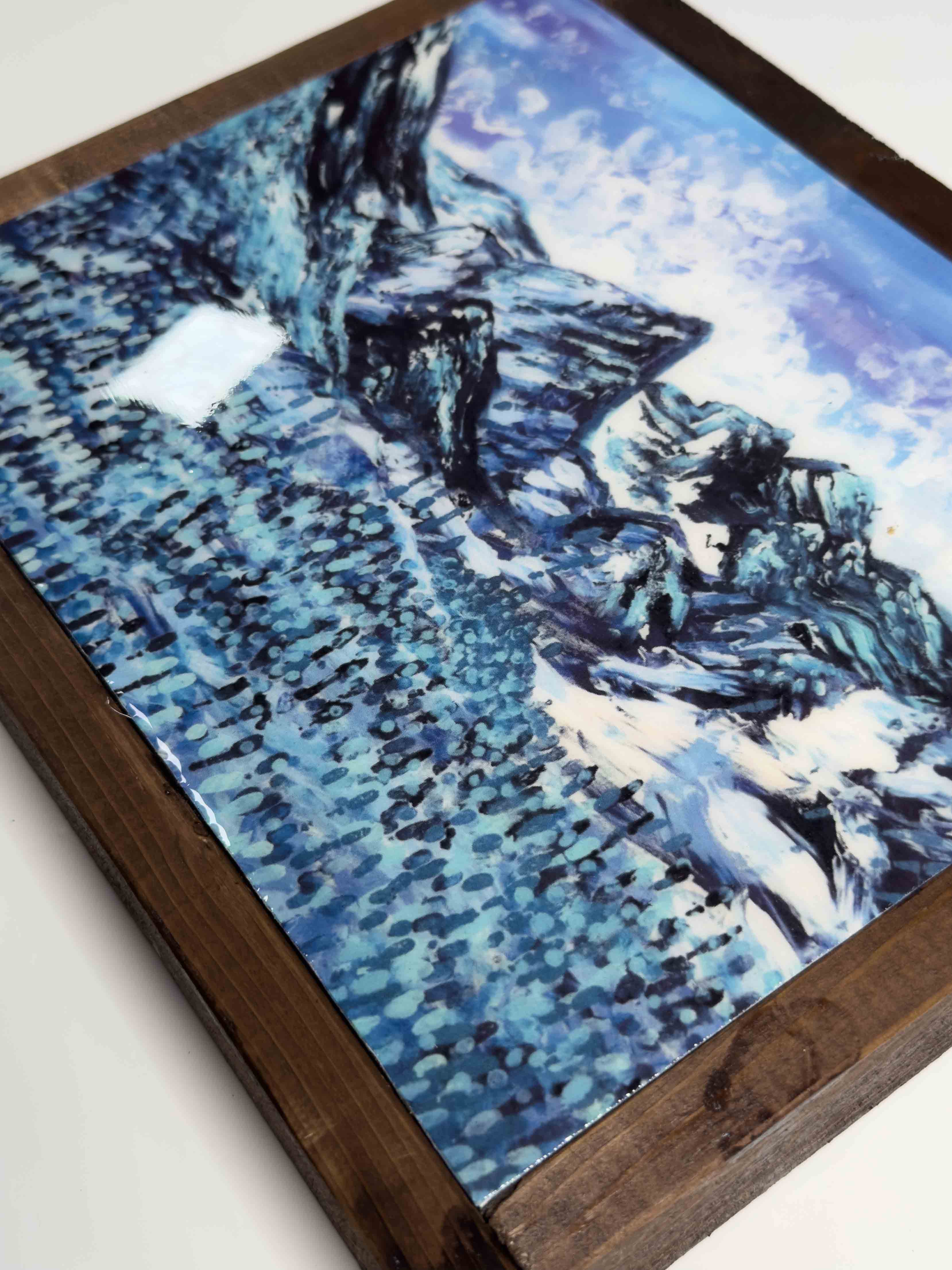 Frostline (Mountain Study Xll)