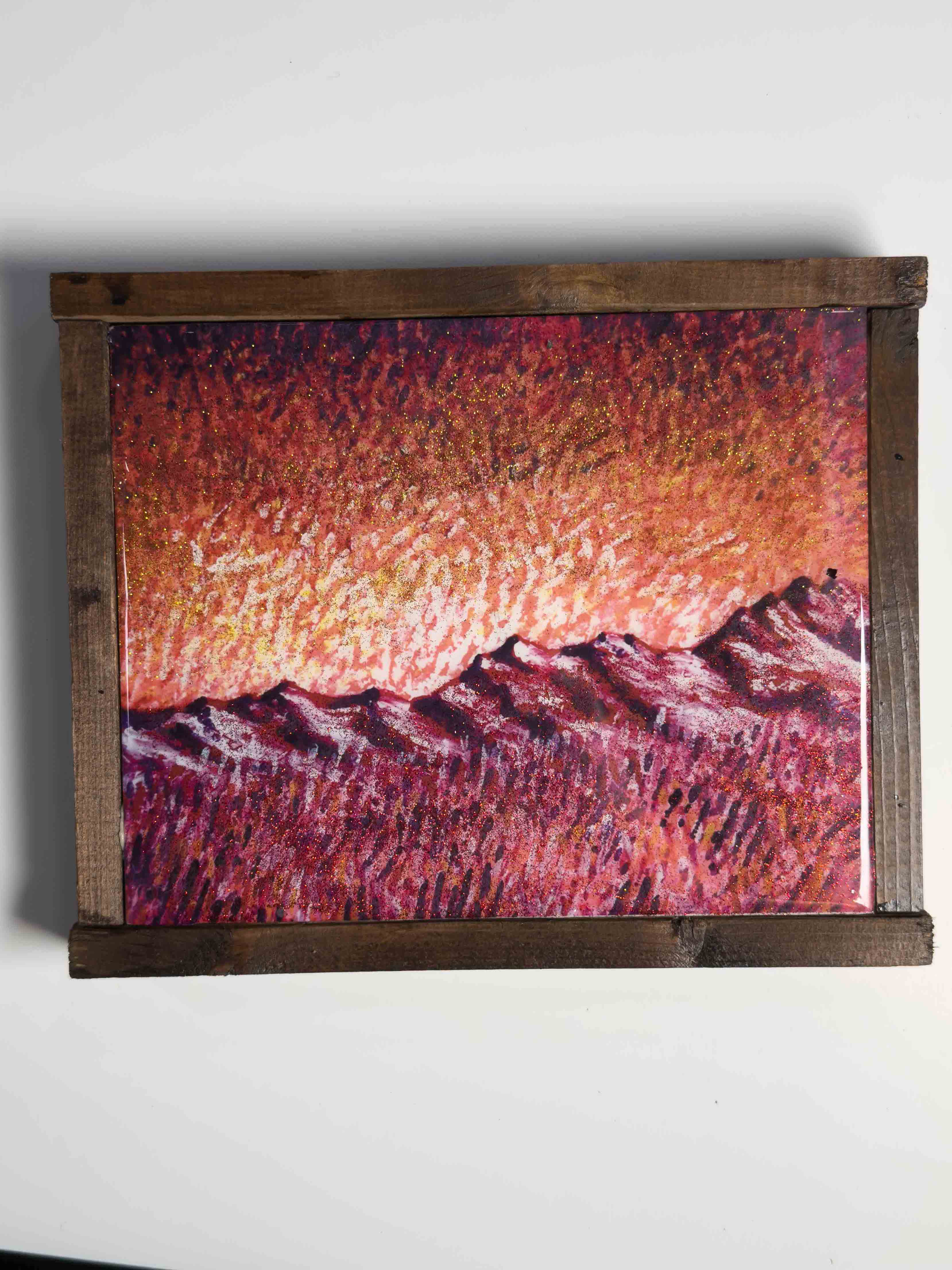 Inferno Sky (Mountain Study III)