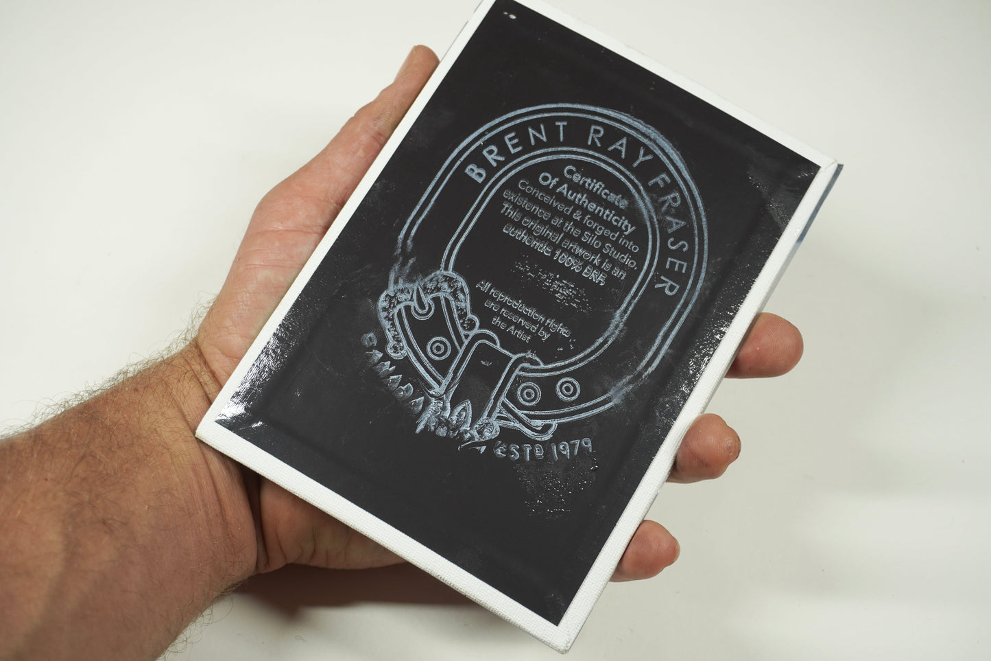 Magnetic Nude Self Portrait 4 pink 5x7 - 2024