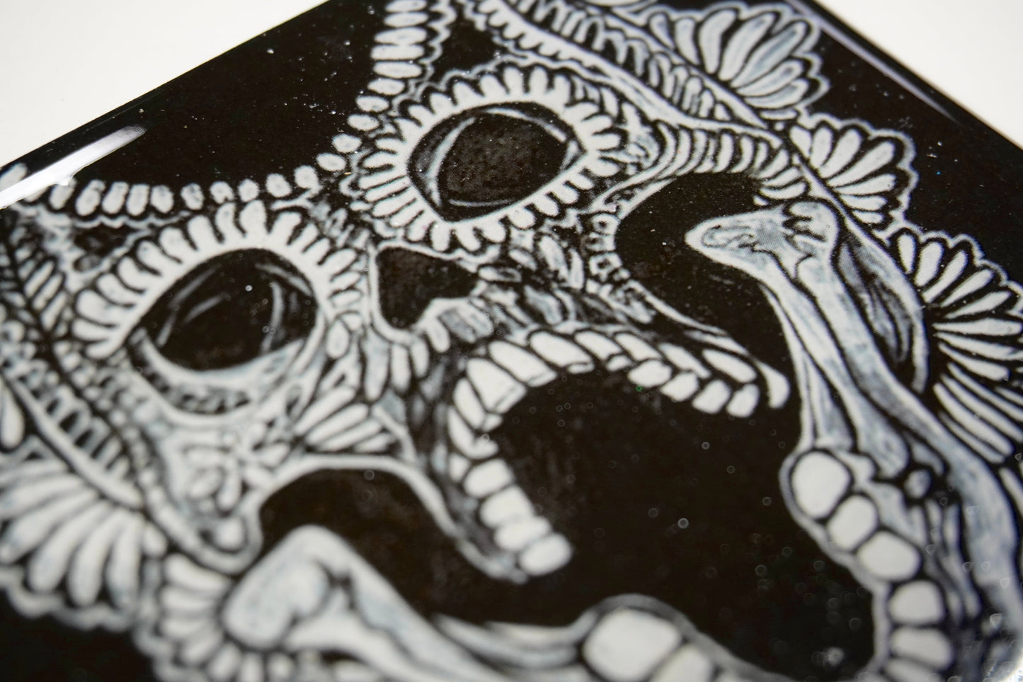 Skull Art Magnetic 05