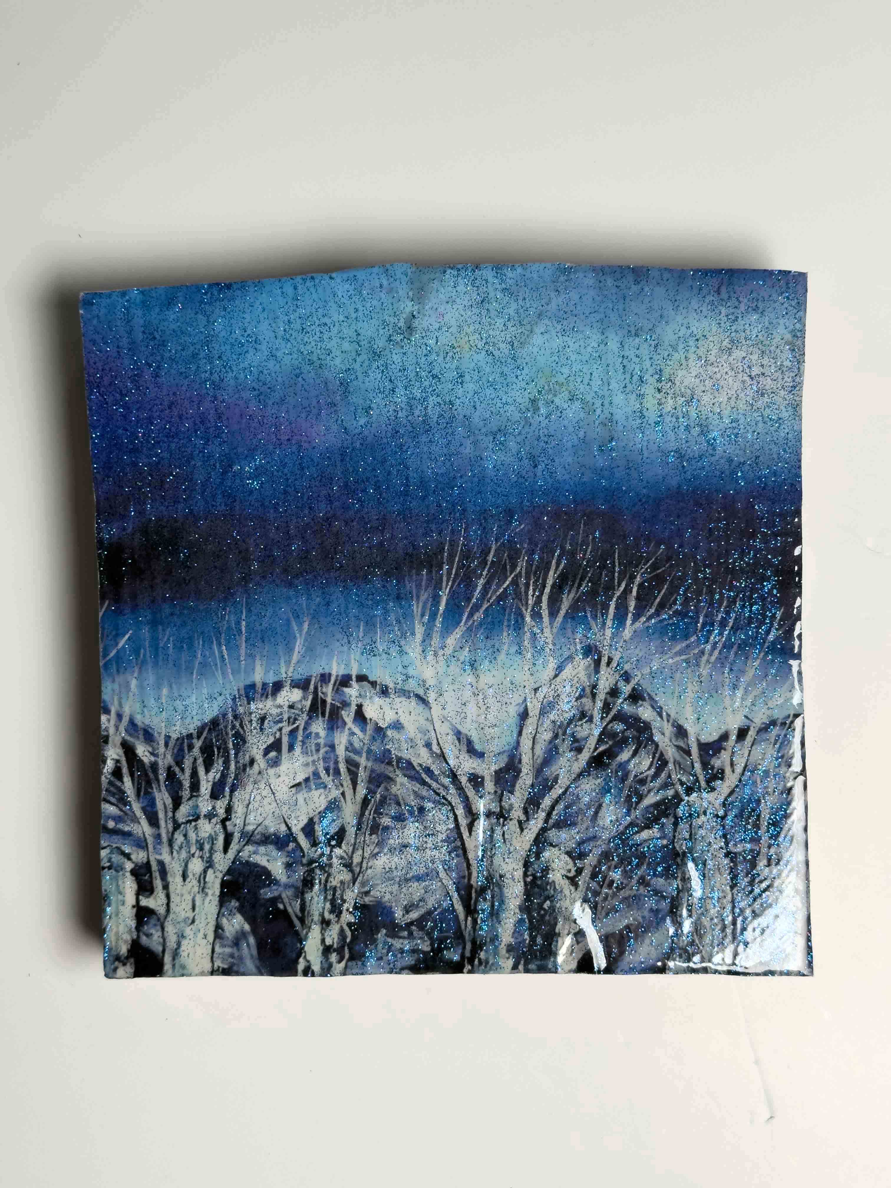 Blue Silence (Tree Study l)