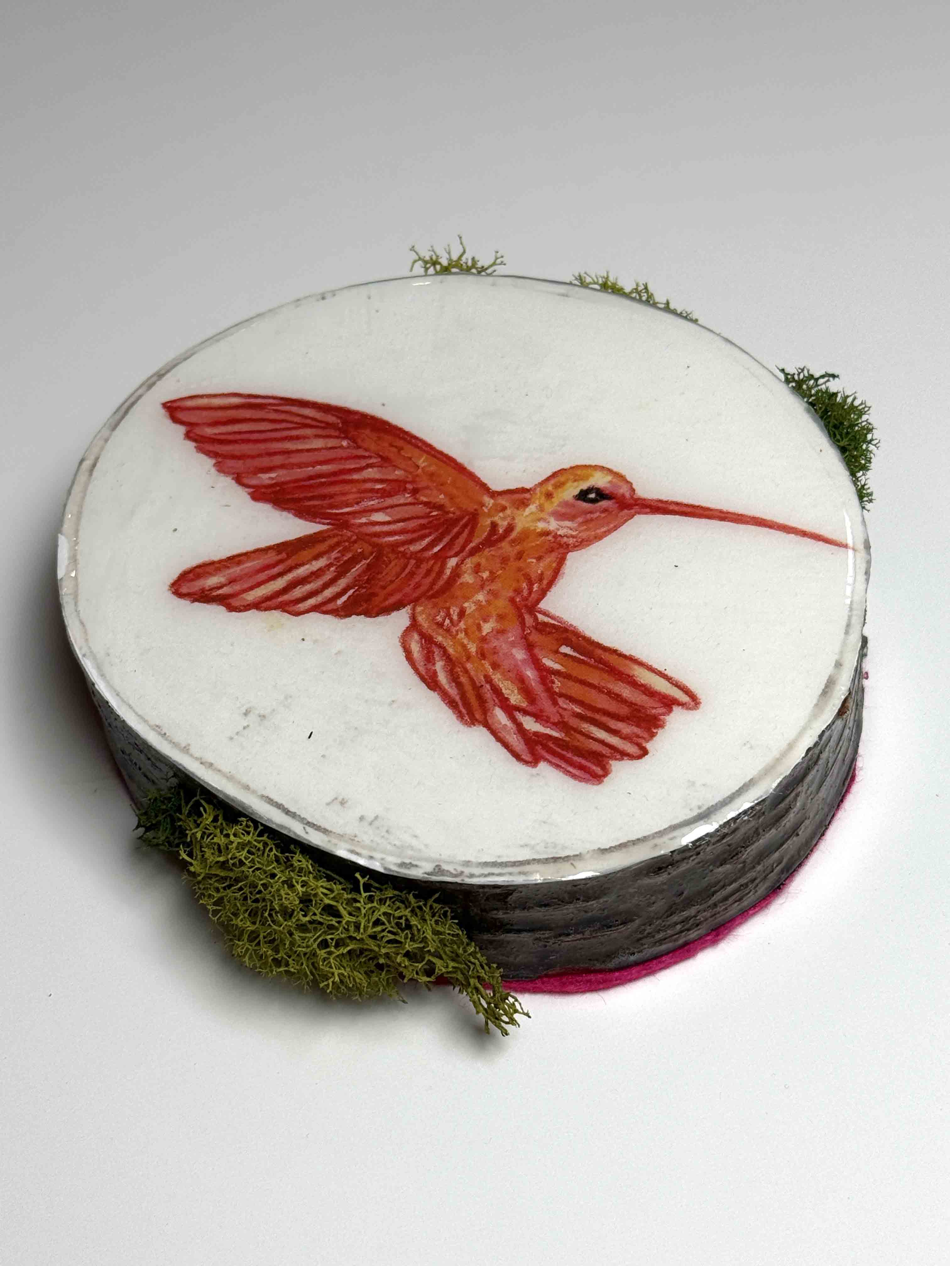 Scarlet Wing (Hummingbird Study IV)