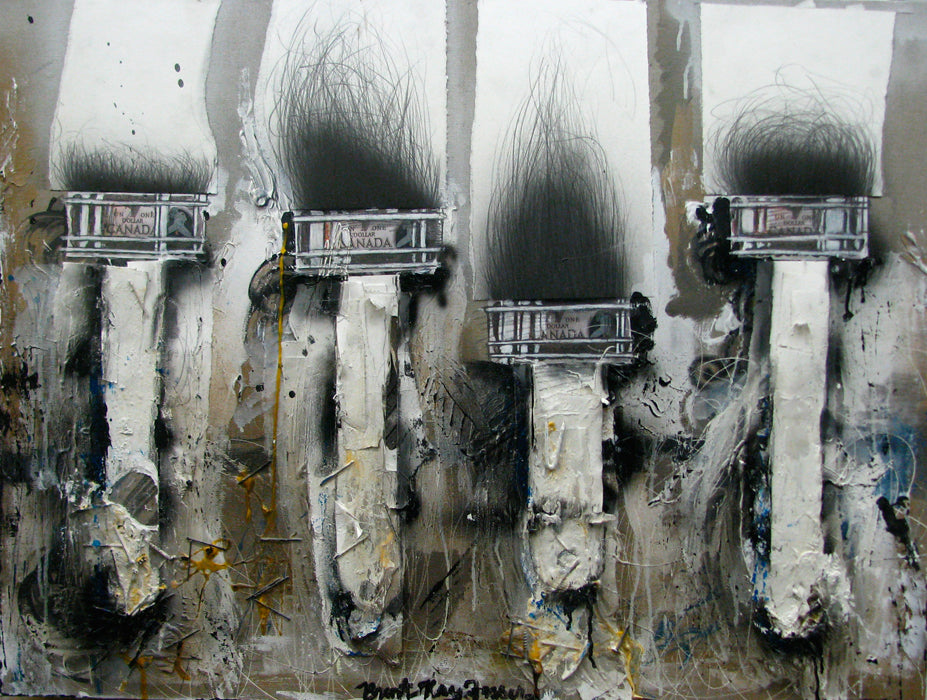 Four Hairy Brushes, 2010