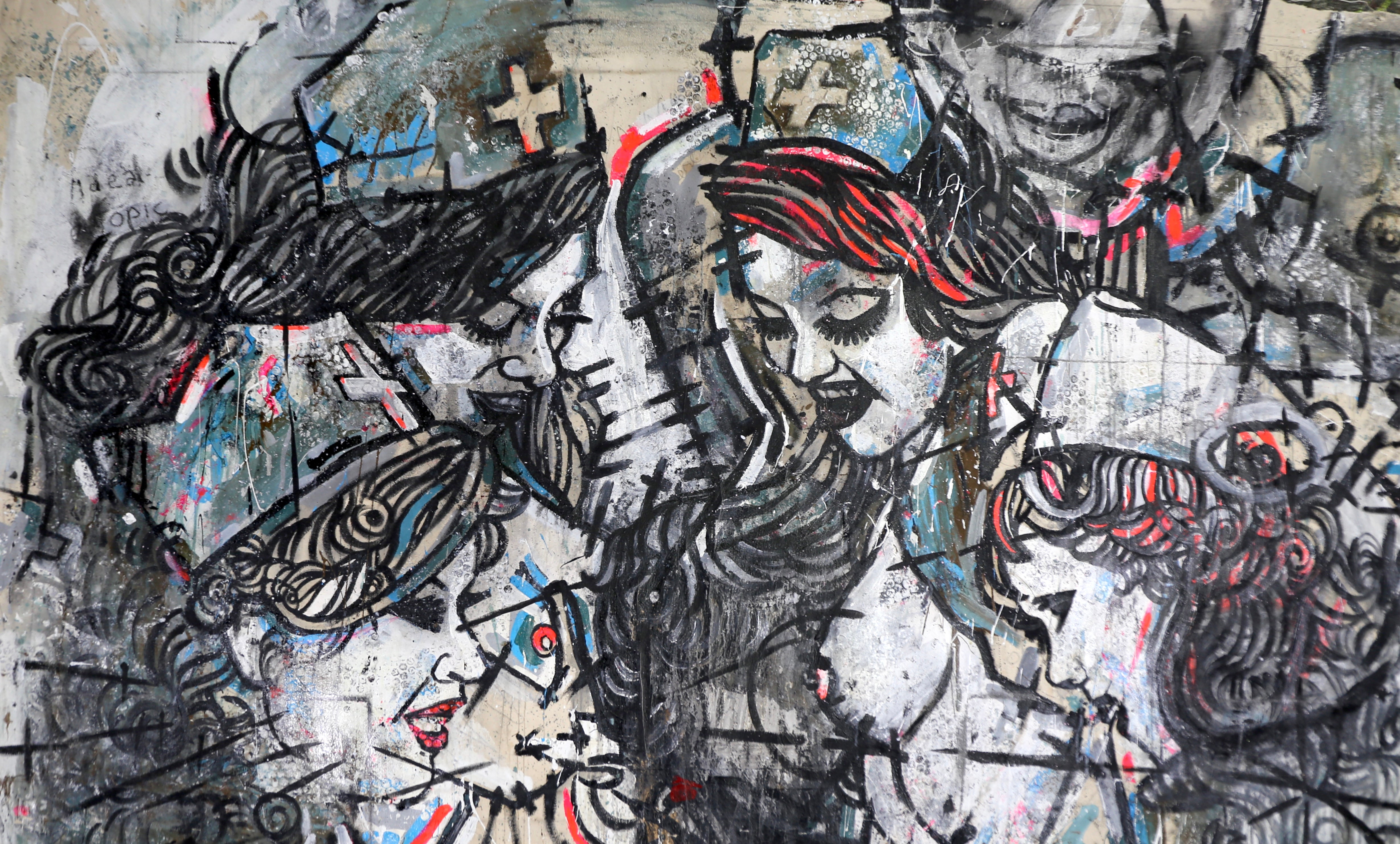 Four Nurses (Self portrait) (Diptych) (2006)