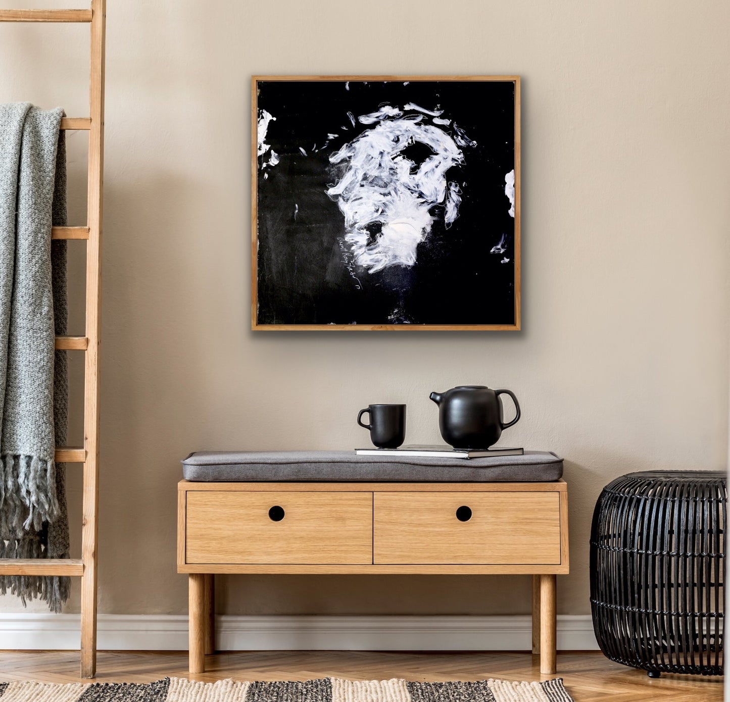 Jesus My Little Pony Unicorn (Double-sided painting), 2017