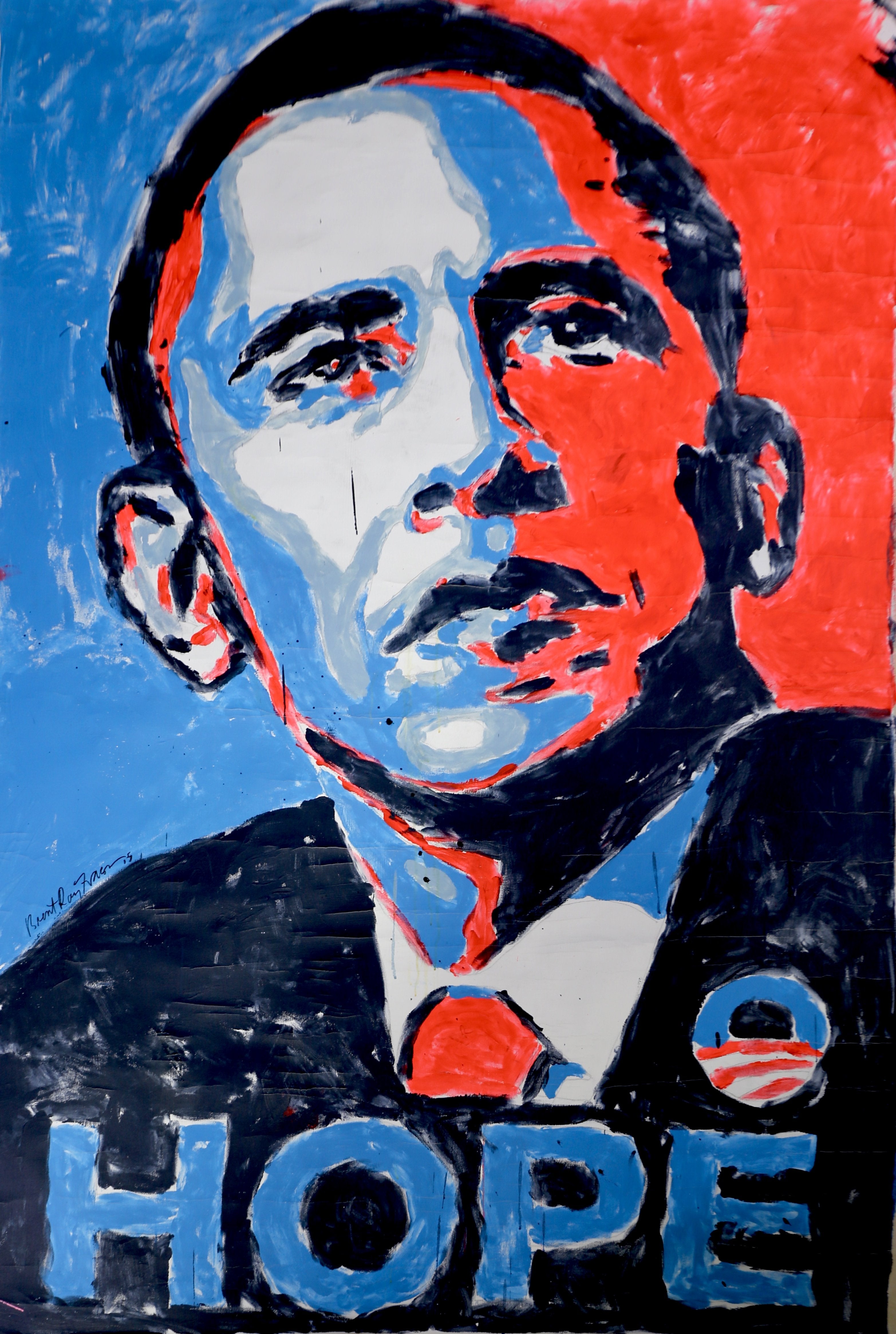 Shepard Fairey's HOPE (2015)