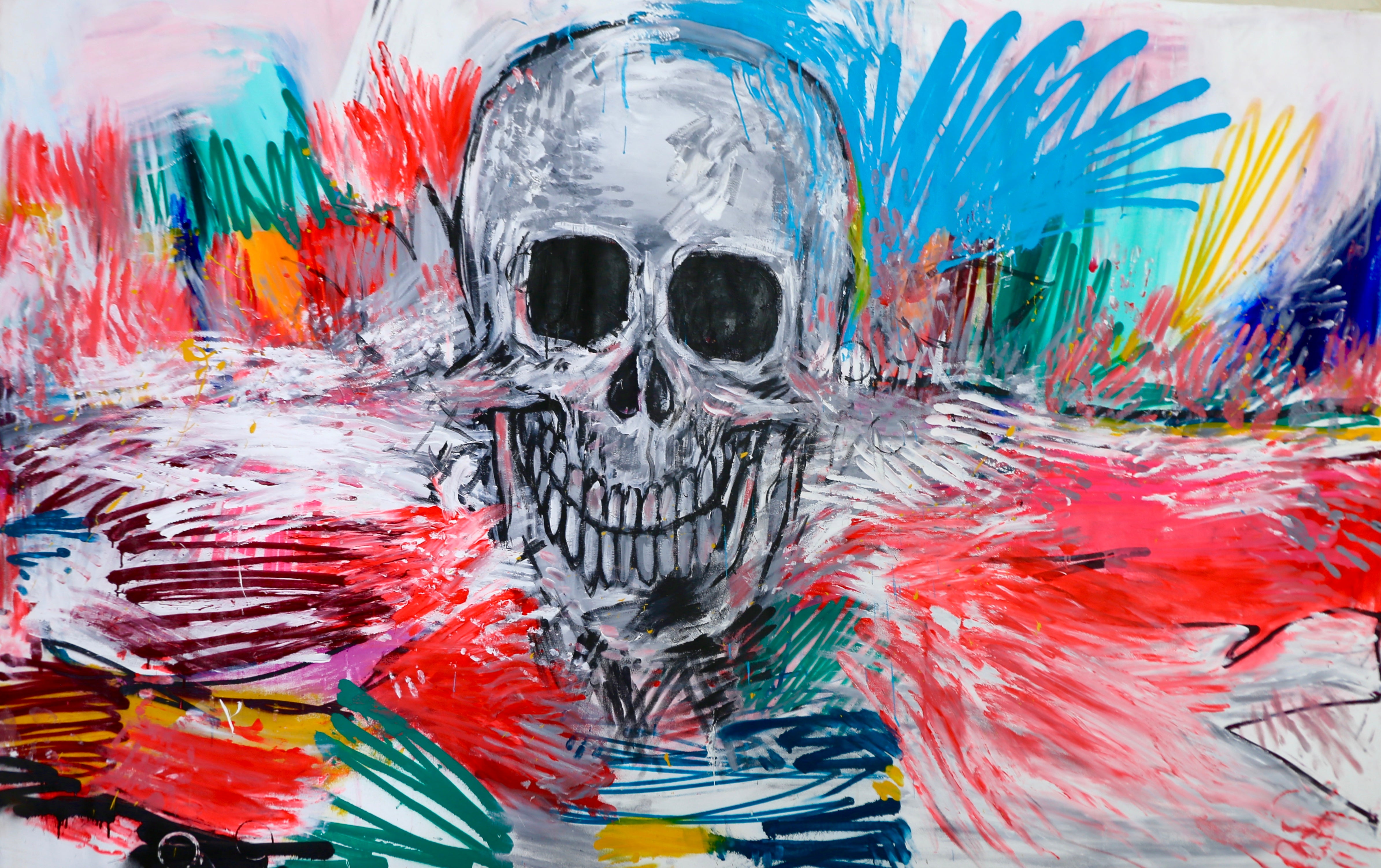 Skull Study Xll (2012) (Landscape ll)
