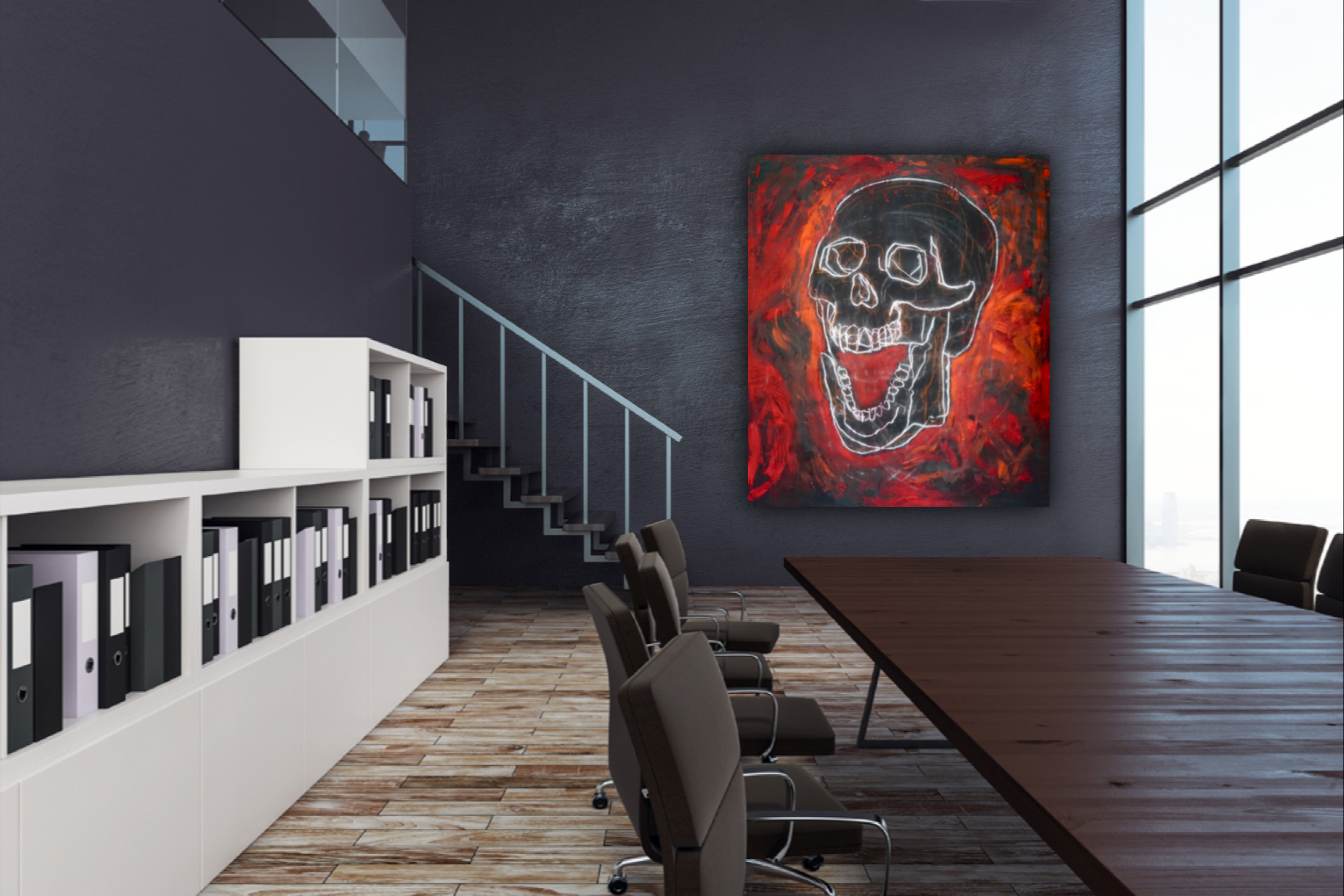 Skull Study ll (2014) (Heat)