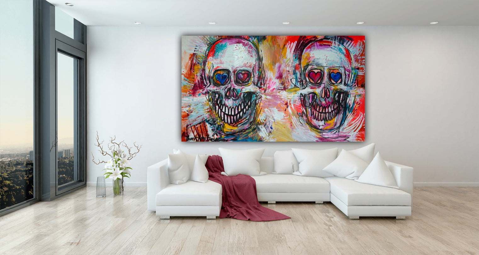 Skull Study lX (2012) (Lovers)