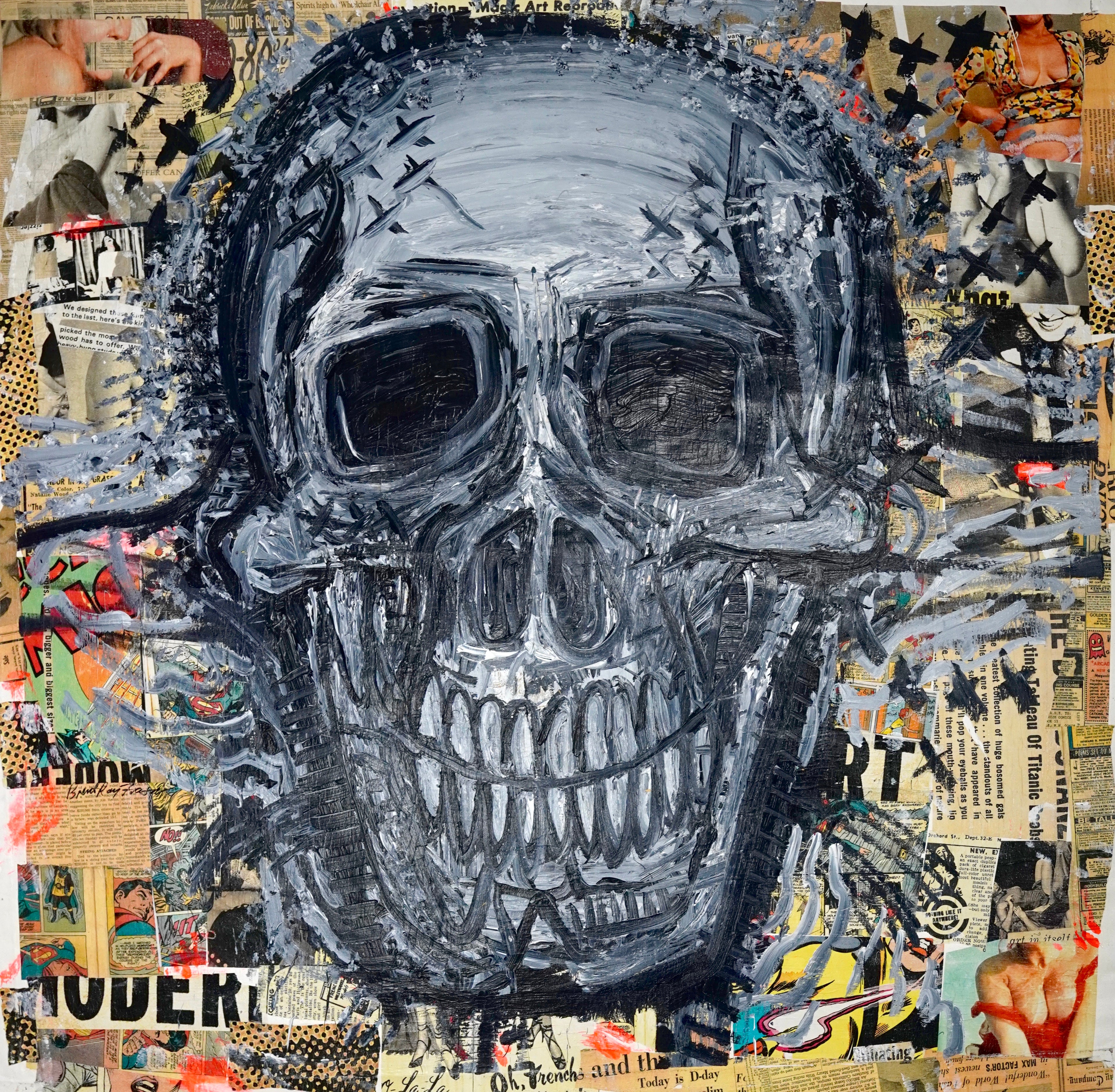 Skull Study lV (2012) (Vintage)