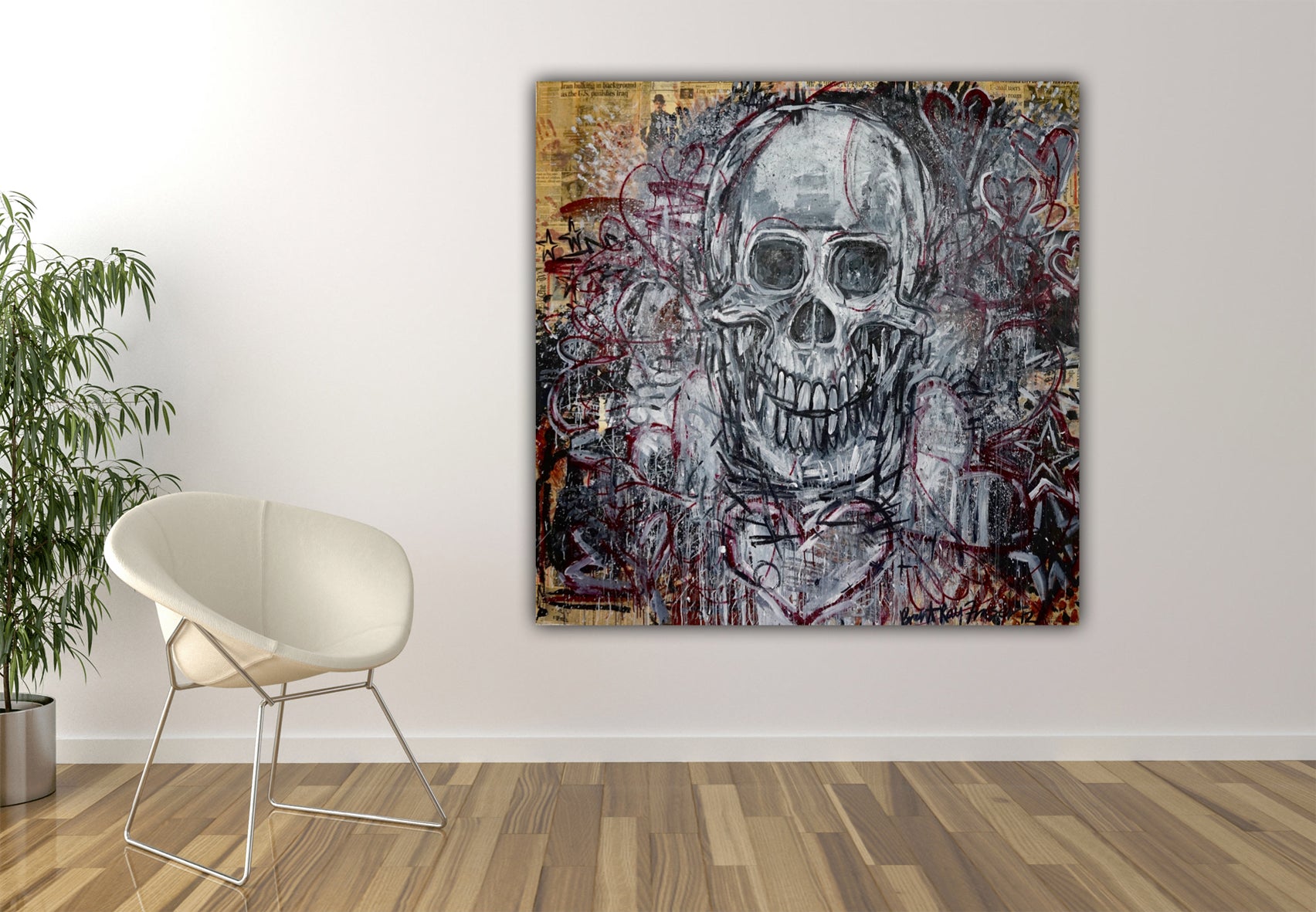 Skull Study ll (2012) (Chaplin)