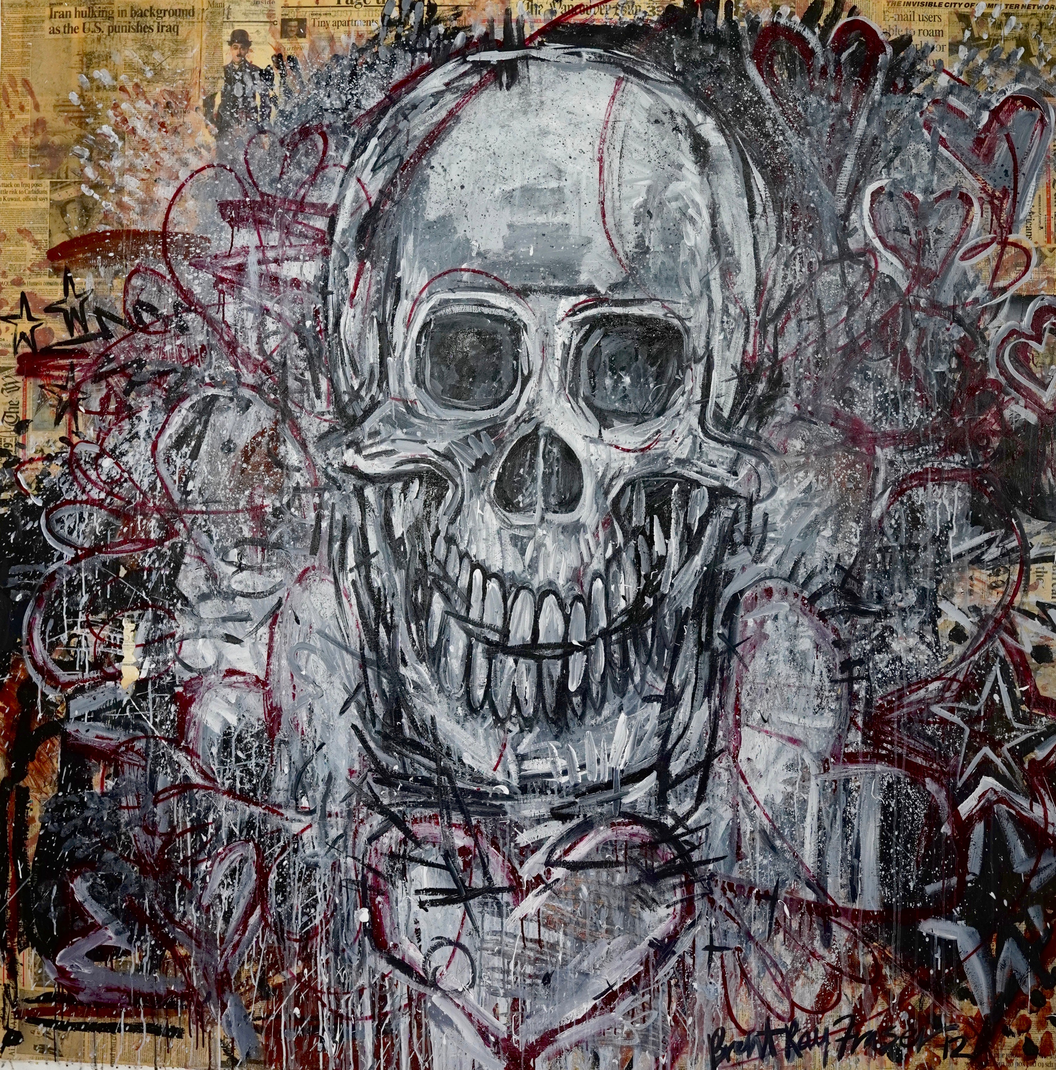 Skull Study ll (2012) (Chaplin)