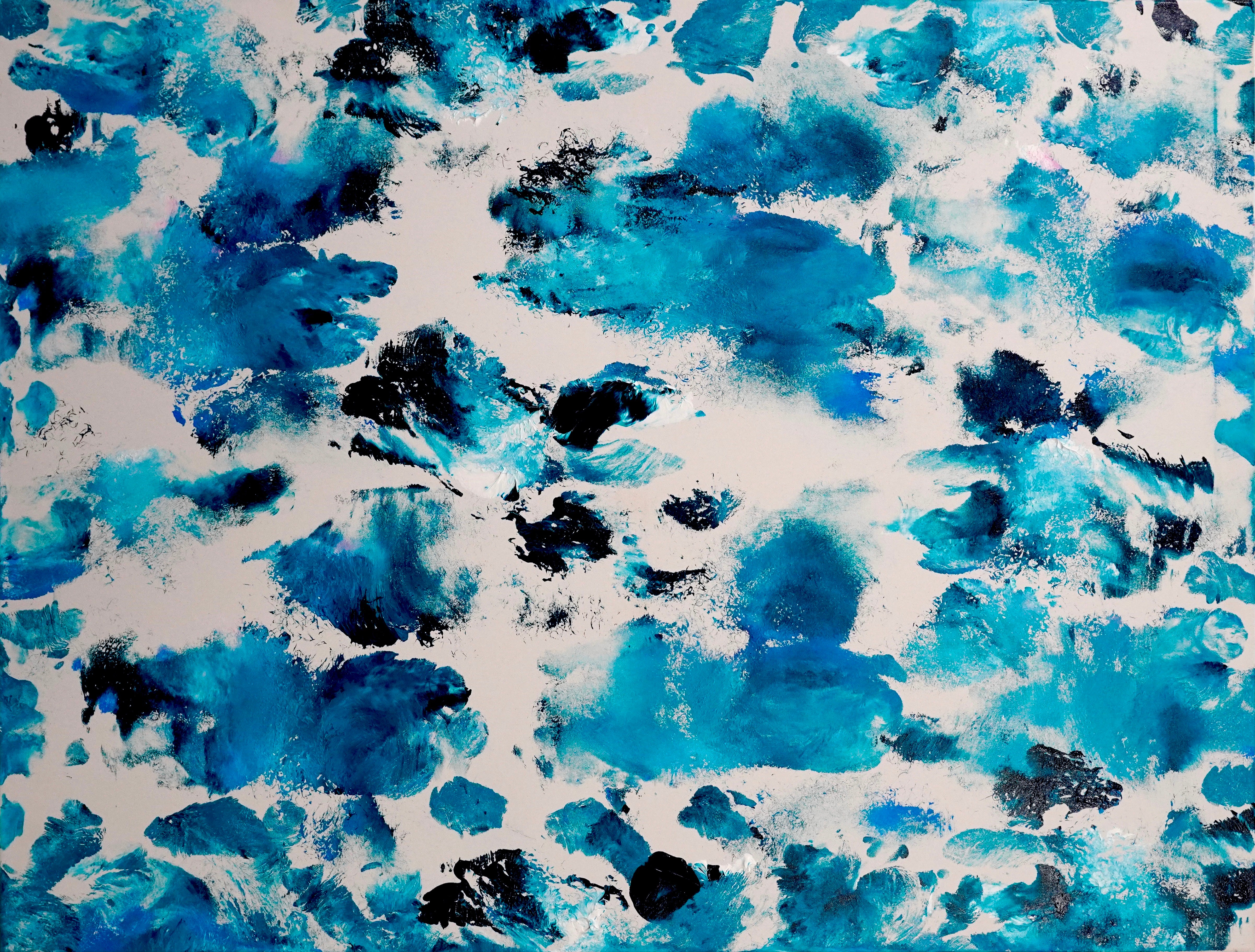 Abstract Study XlV: Blue Empress (2021)