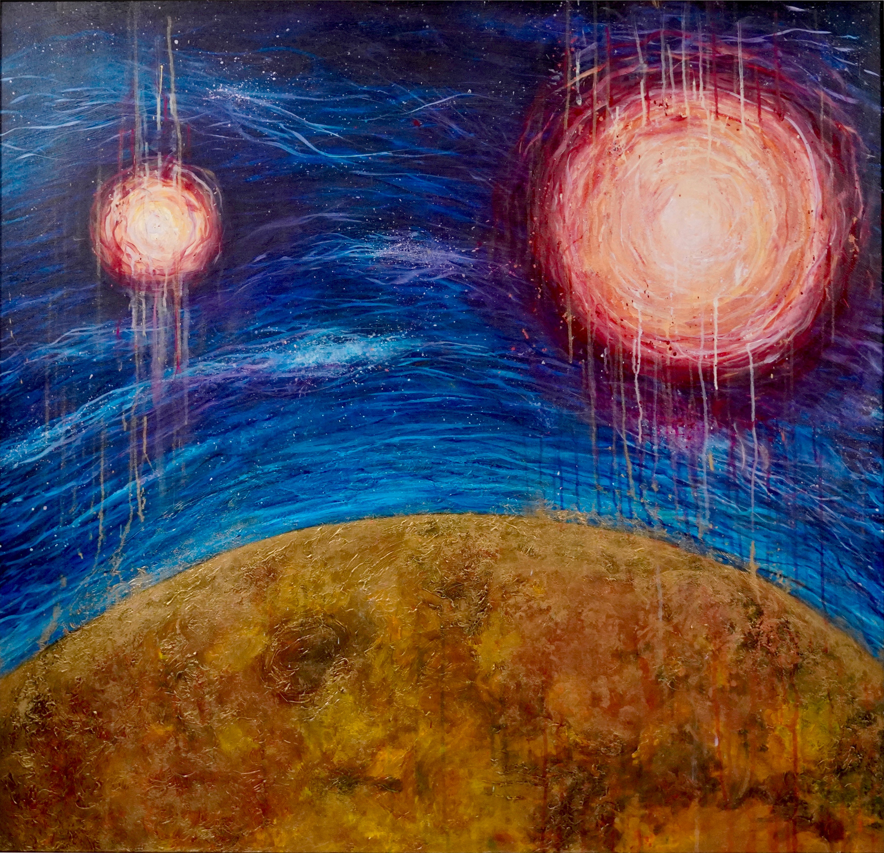 Landscape Study X: Red Sun Rising (2021)