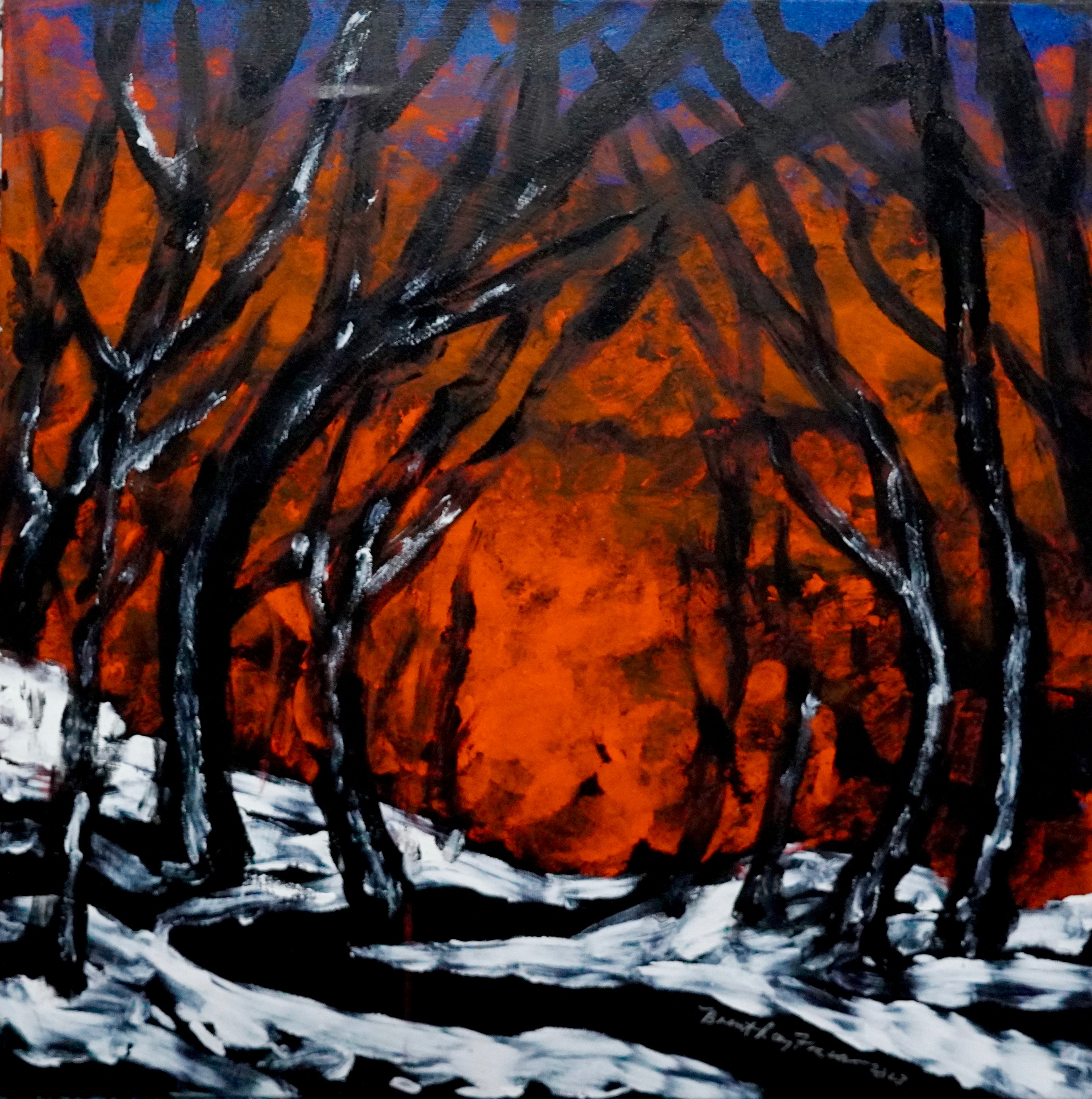 Winter Scape Sunset #01, 2023