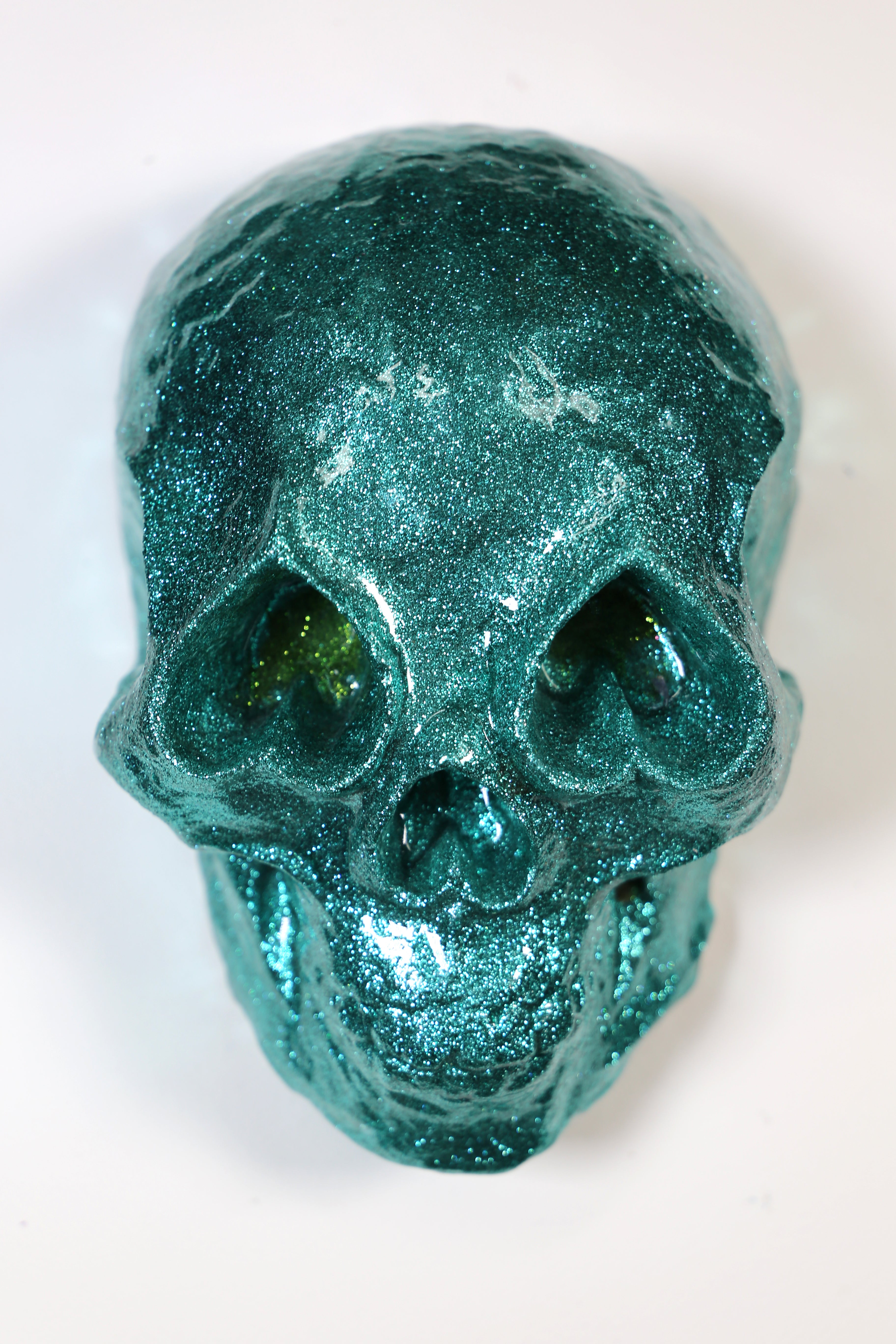 Love Skull Cast lX (2018) (Aqua Sparkle Resin)