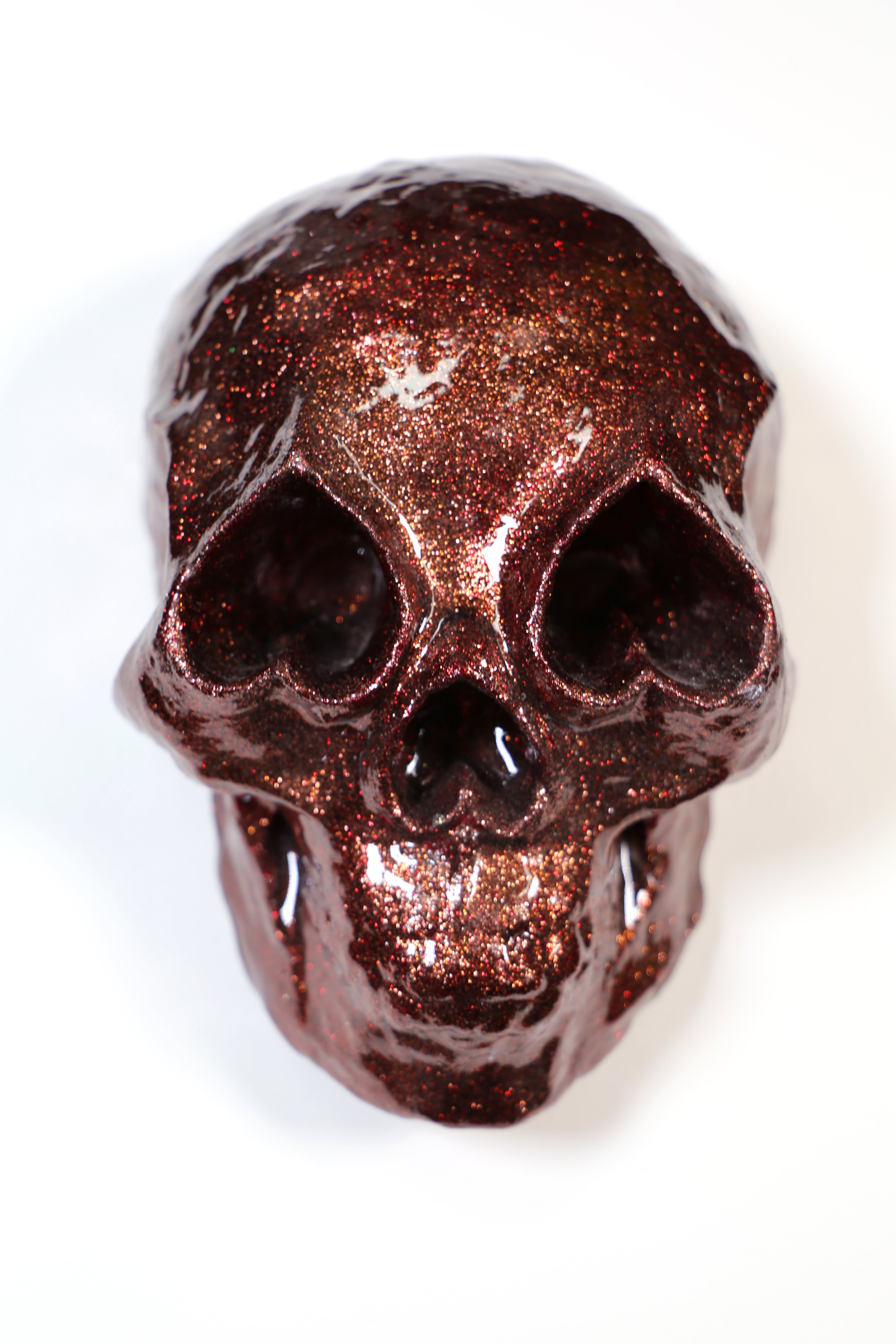 Love Skull Cast Vlll (2018) (Copper Sparkle Resin)