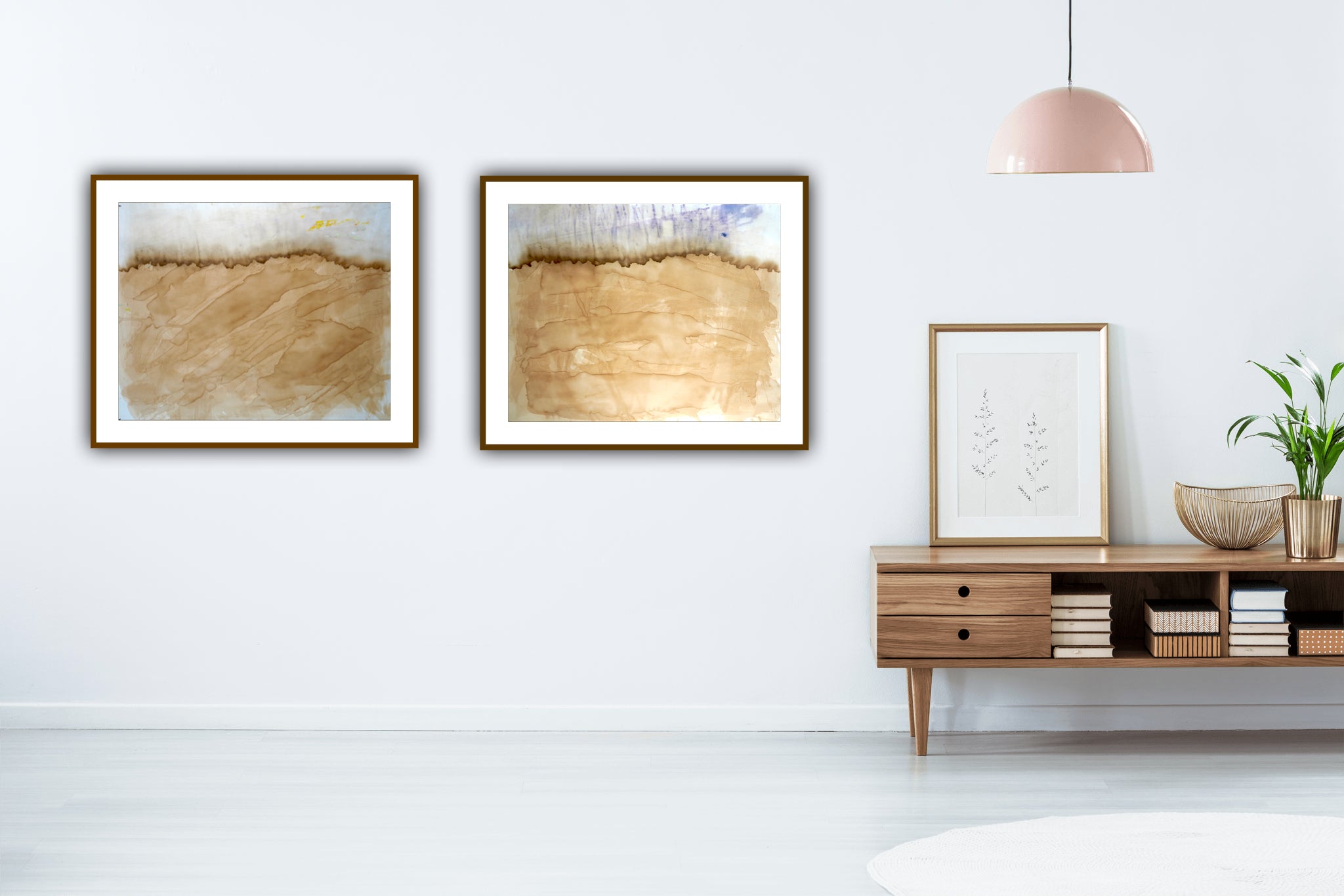 Expanded Horizon (Diptych) (2003)