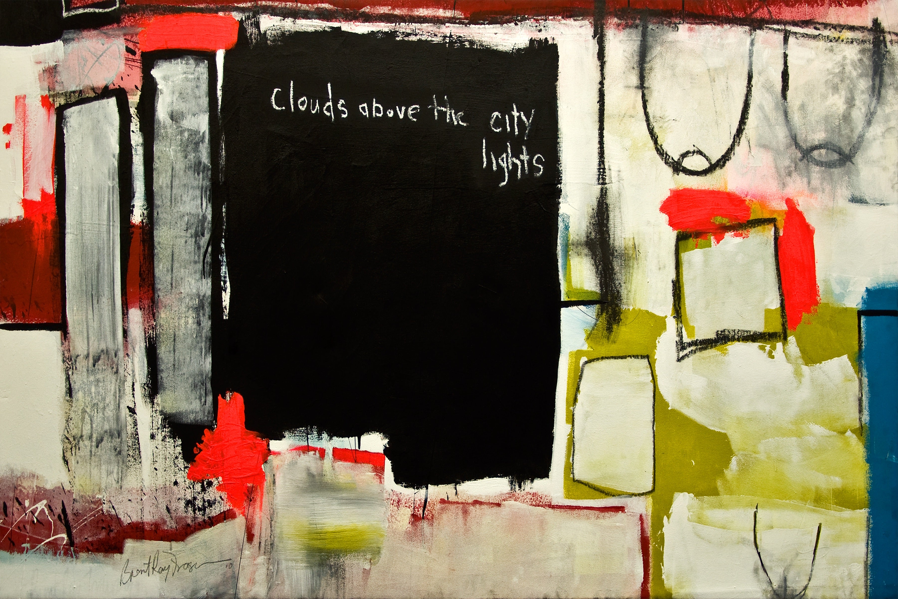 Clouds Above The City Lights (2012)