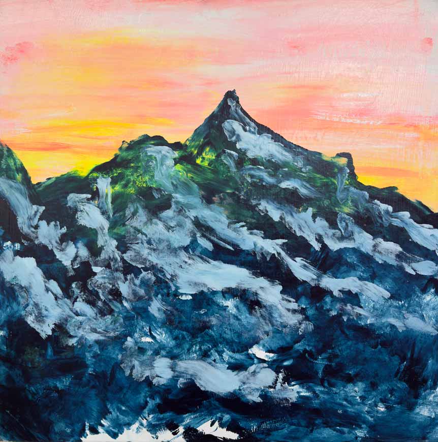 Golden Ridge (Mountain Study X)