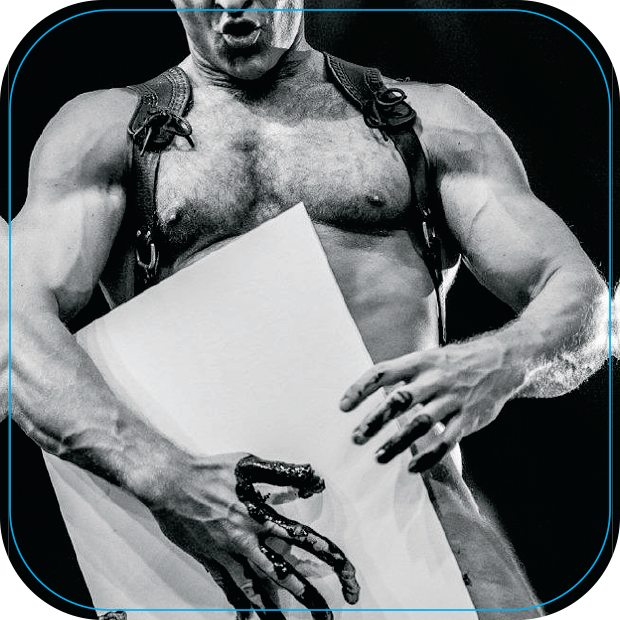 Leather Penis Painter