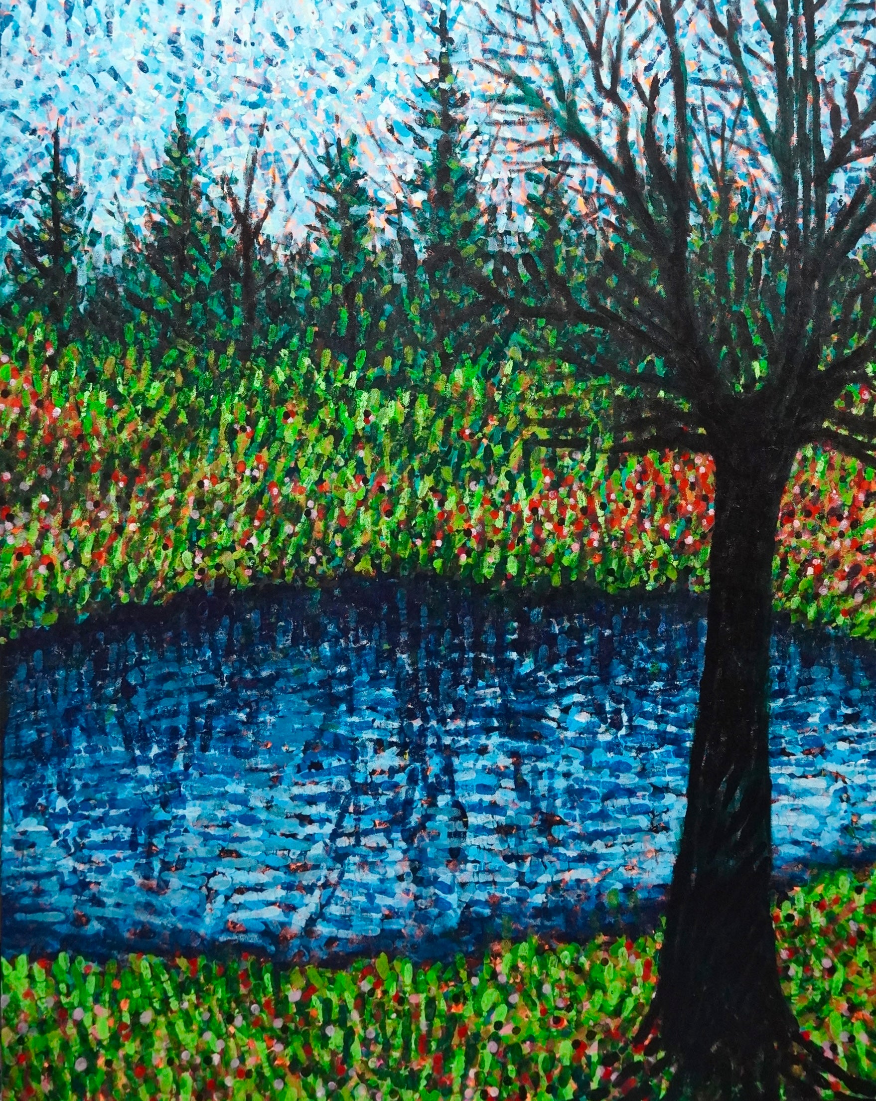 Emerald Passage (Mountain Study ll) (2025)