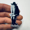 Bent Cowboy Brent Magnet