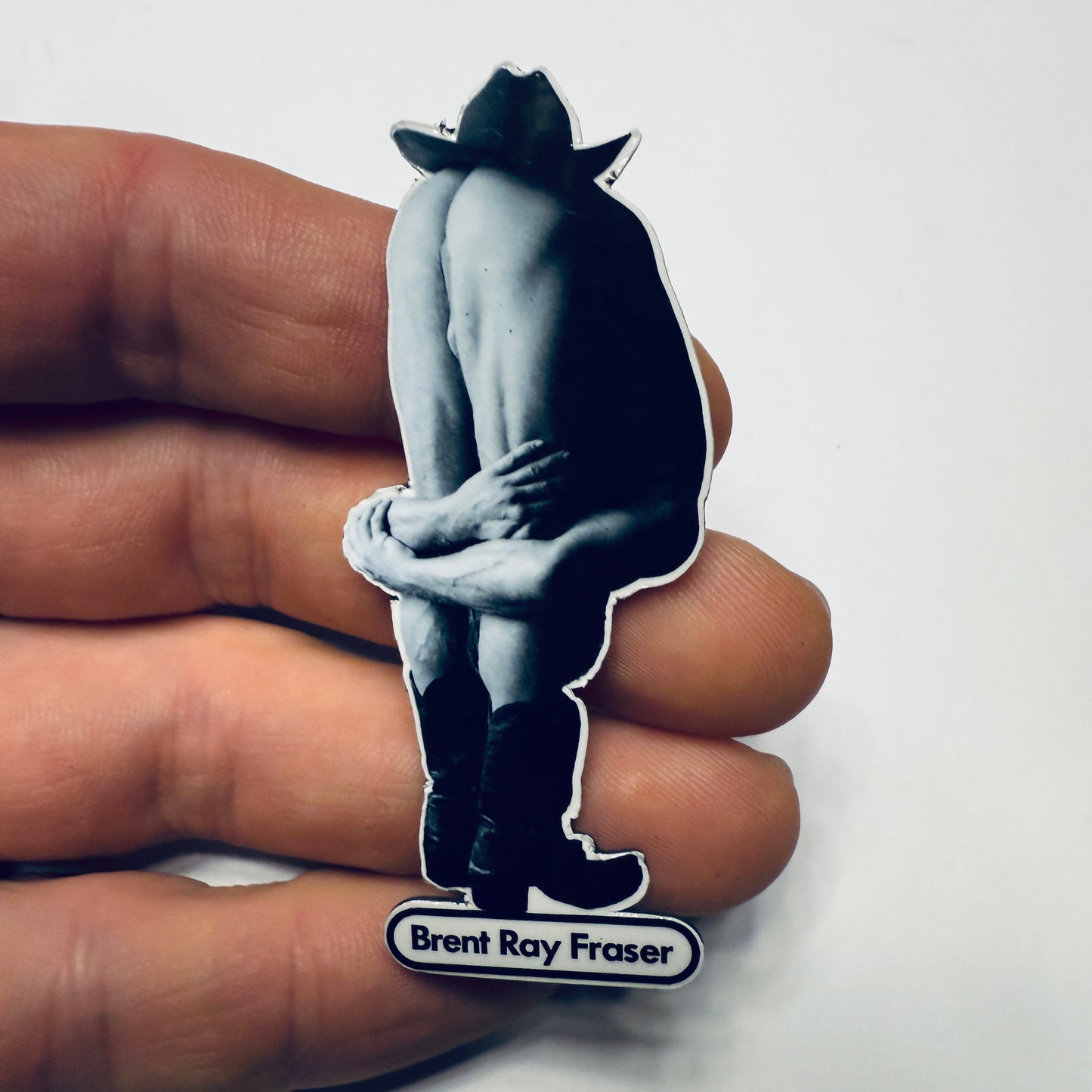 Bent Cowboy Brent Magnet