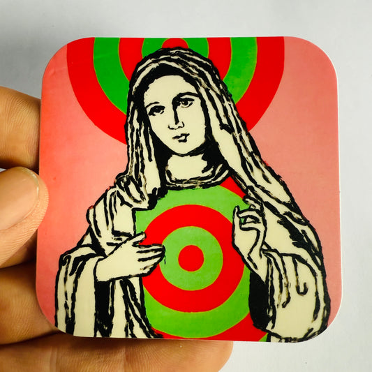 Virgin Mary Jasper Johns Target Penis Painting