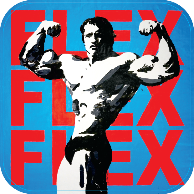 Schwarzenegger Penis Painting