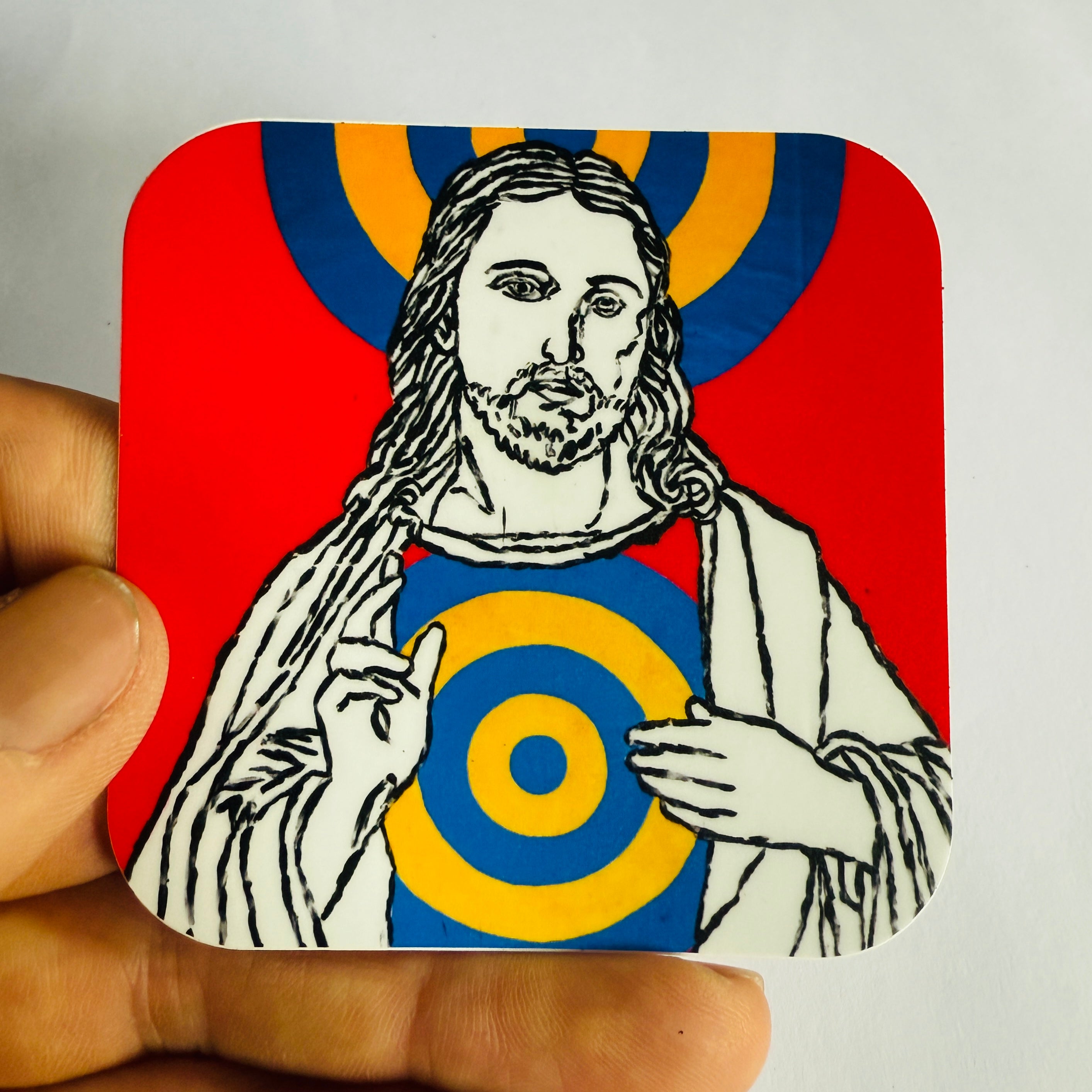 Jesus Target Painting