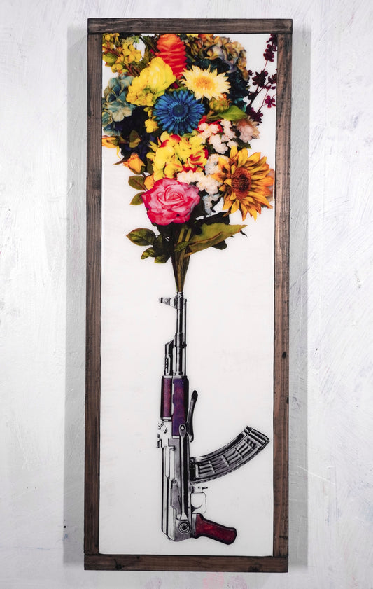 Floral Gun Bouquet 03