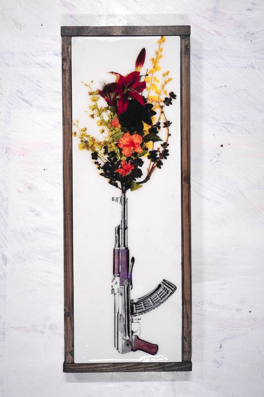 Floral Gun Bouquet 07