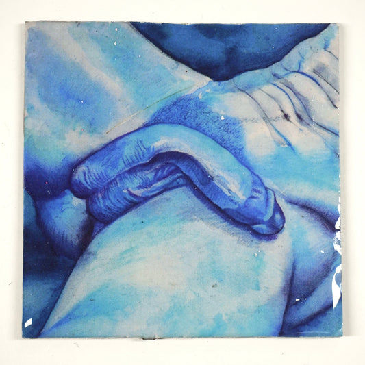 Magnetic Nude Self Portrait 4 blue - 2024