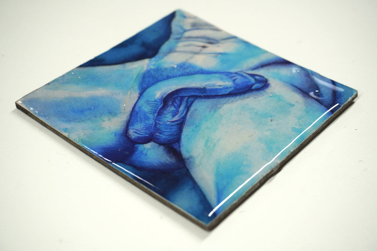 Magnetic Nude Self Portrait 4 blue - 2024