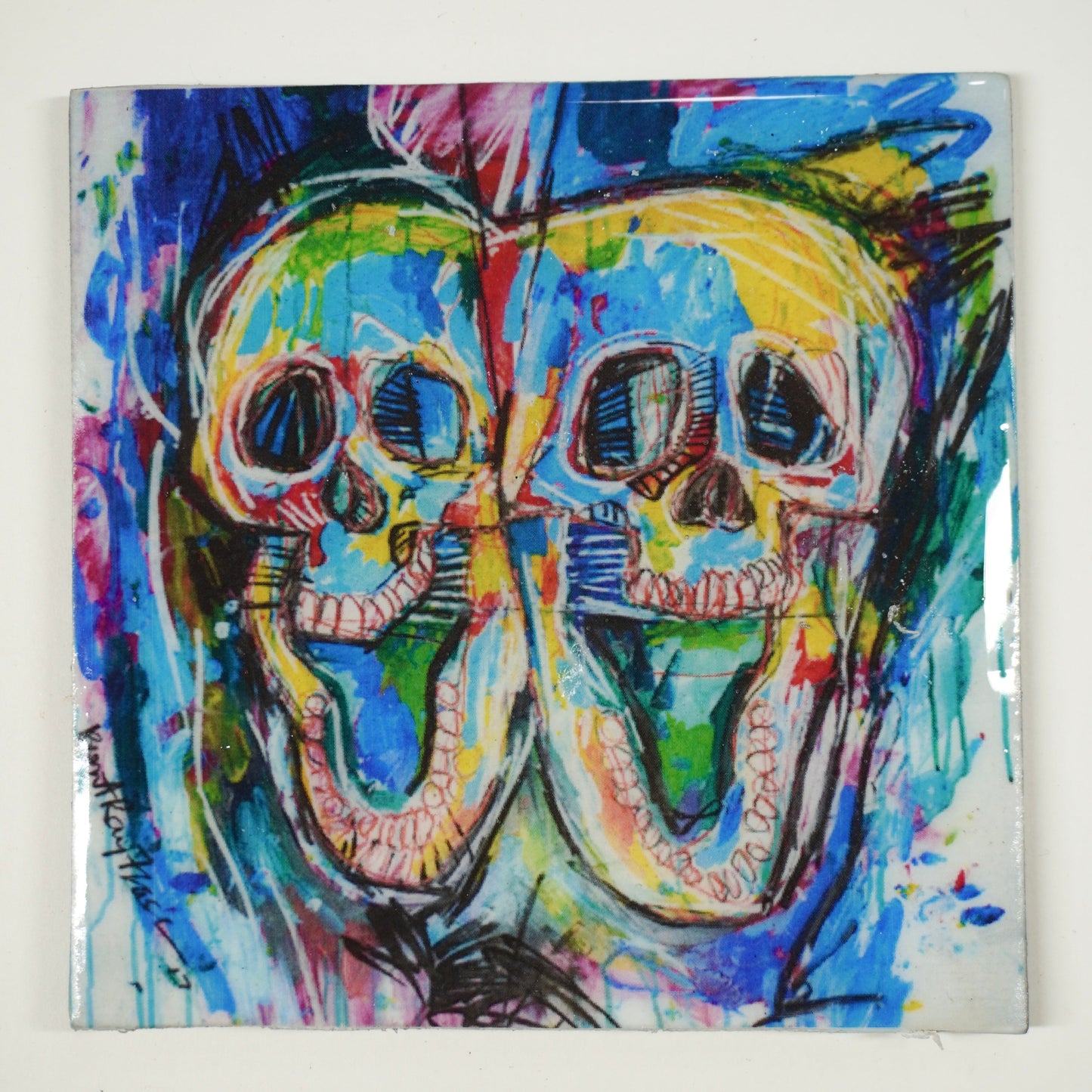Skull Art Magnetic 02