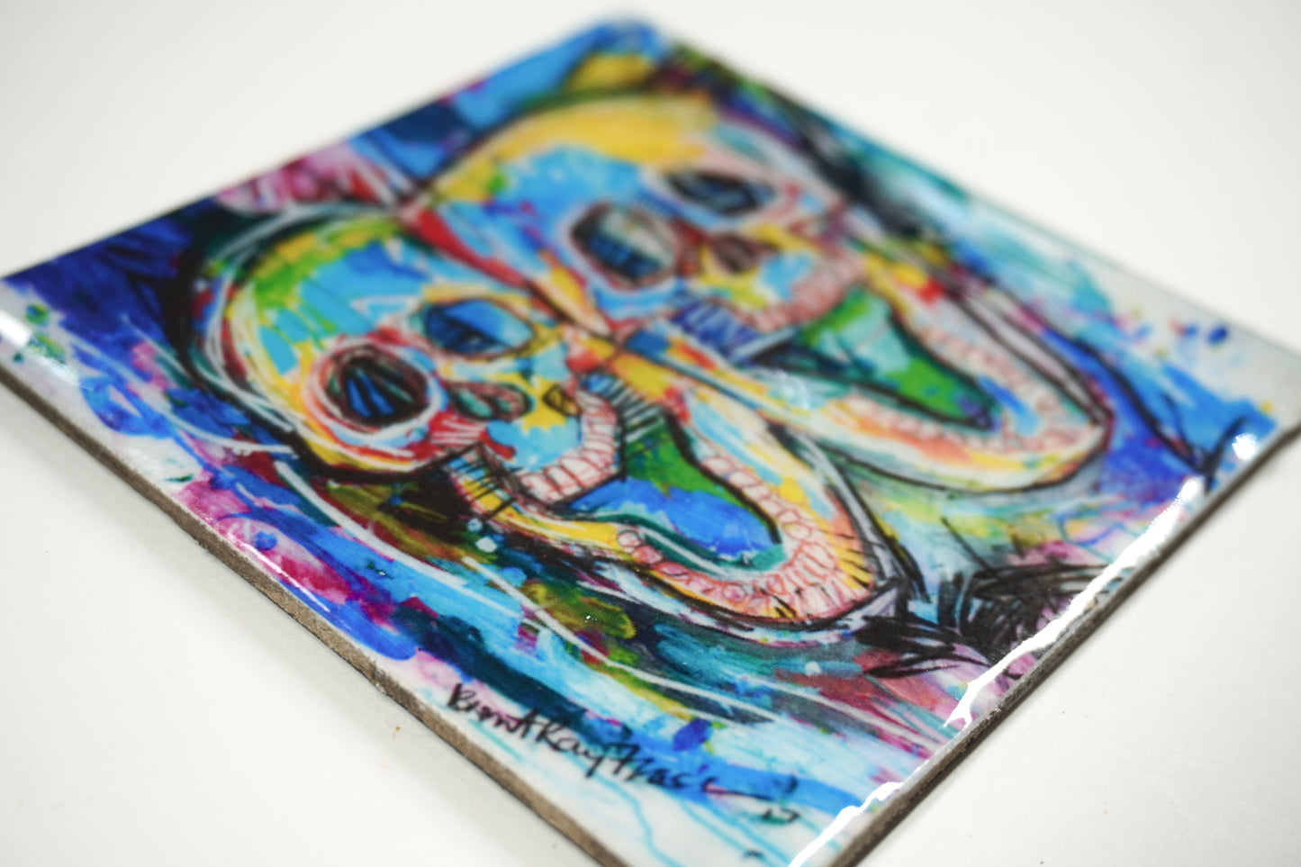 Skull Art Magnetic 02