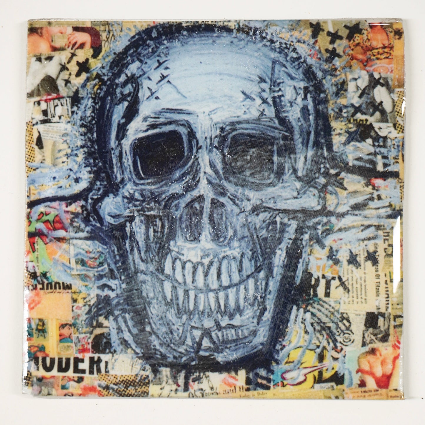 Skull Art Magnetic 03